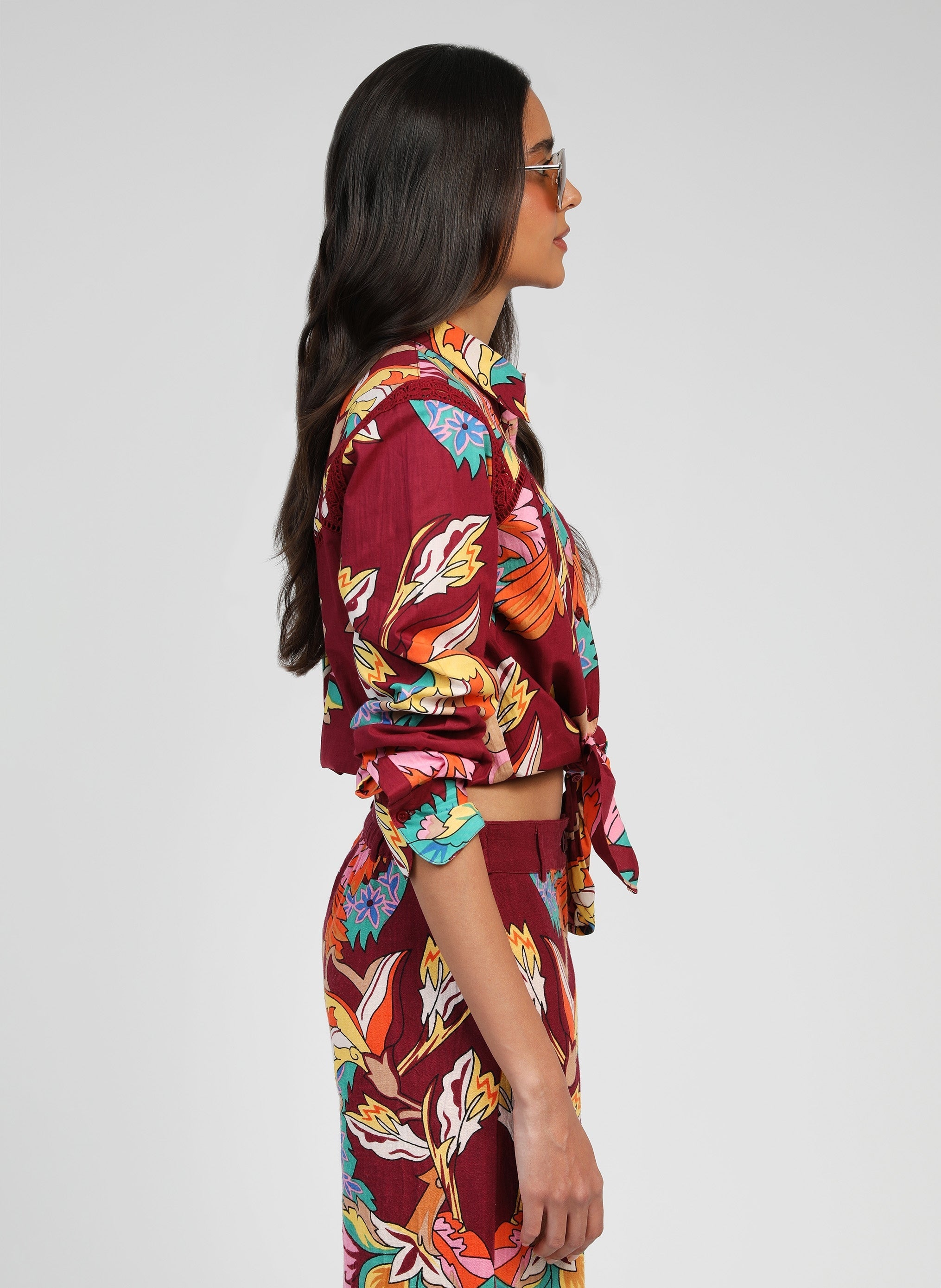 CHEMISE SERVILOU jabba cerise