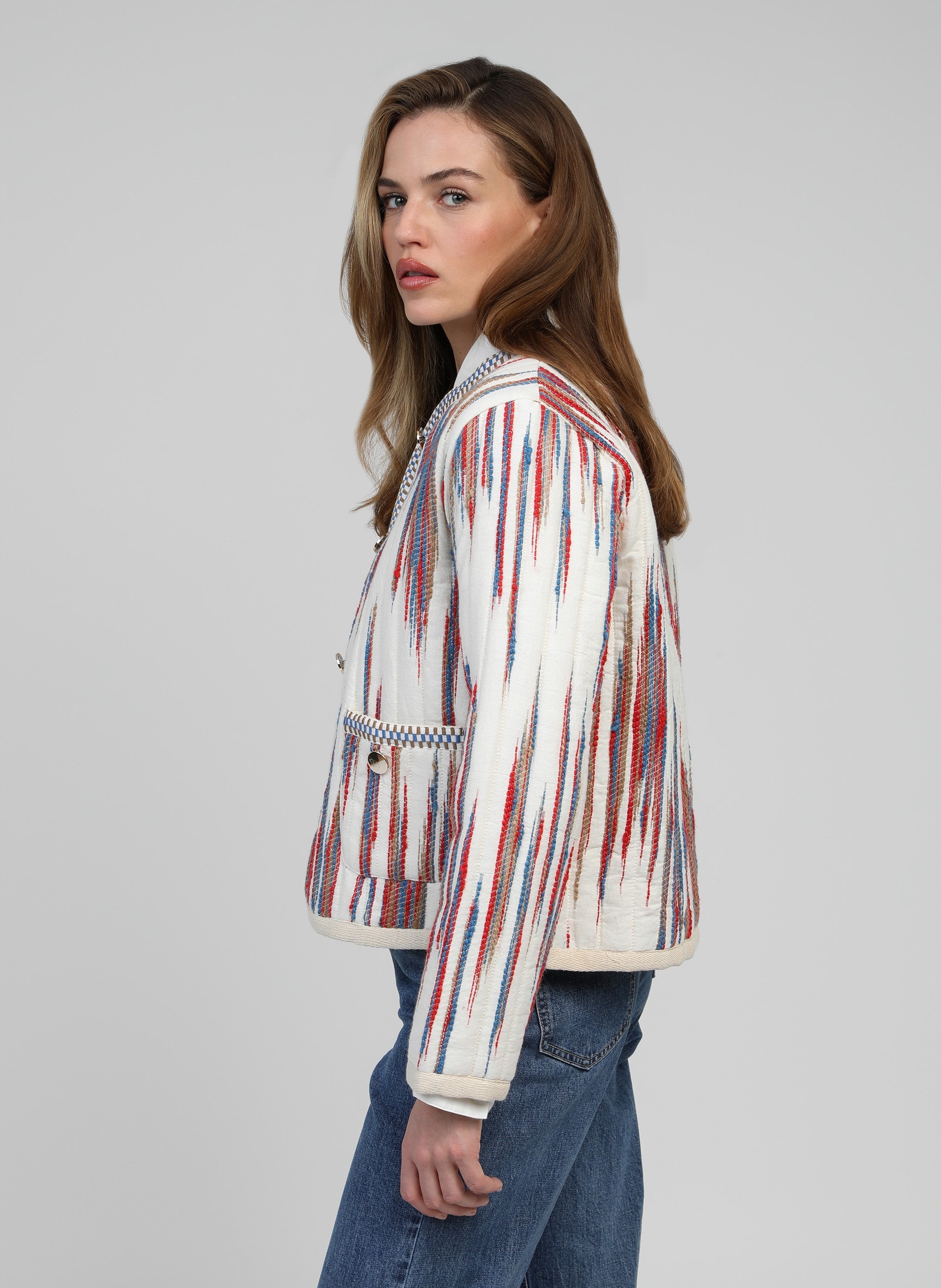 VESTE SHAMANI ecru