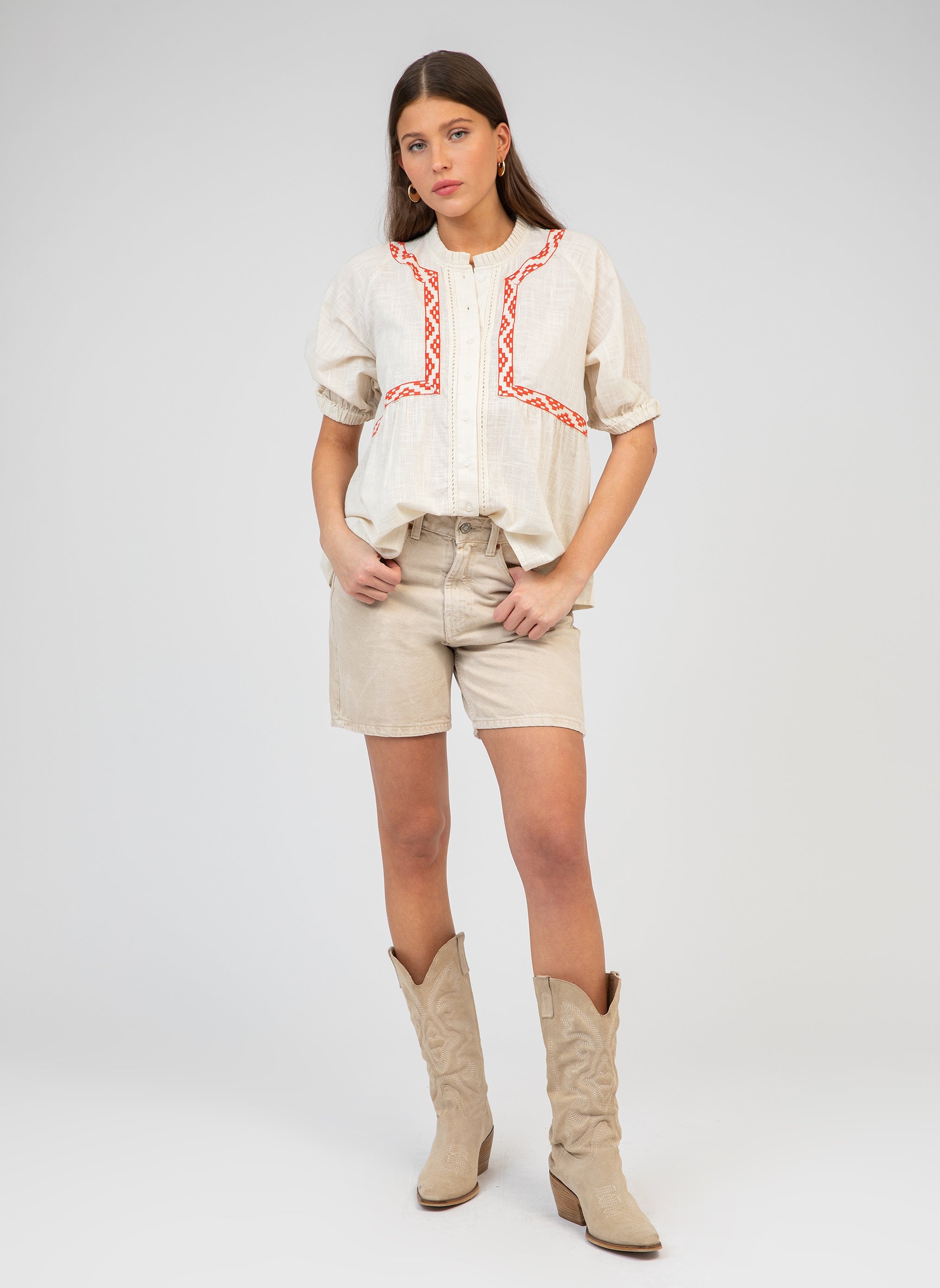 CHEMISE SIAMANY ecru