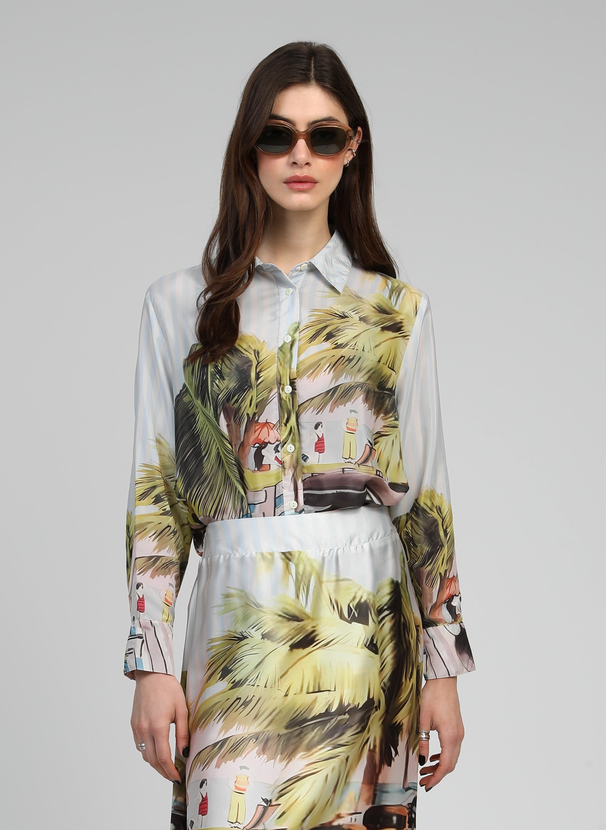 CHEMISE SINARY florida anis