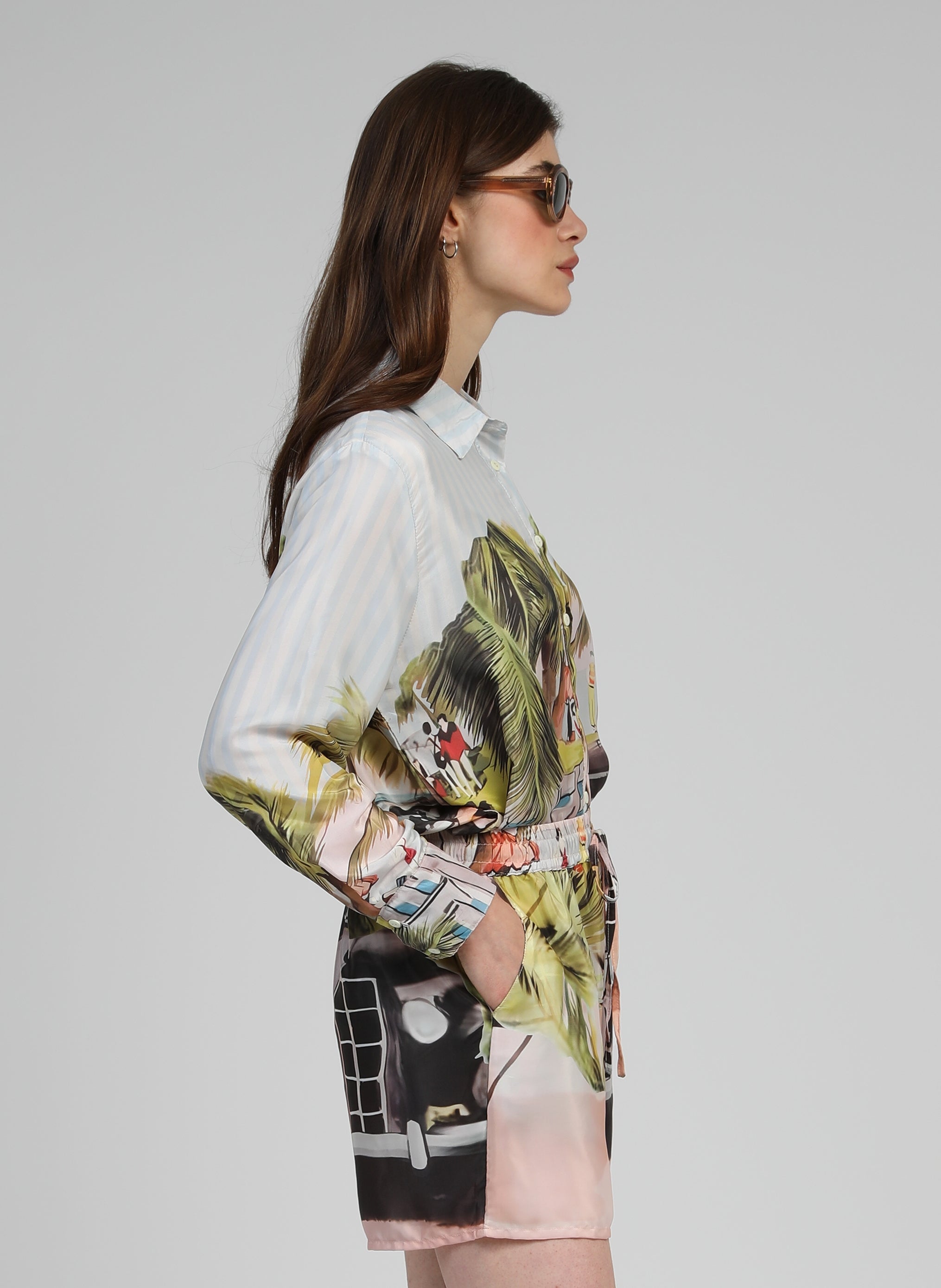 CHEMISE SINARY florida anis