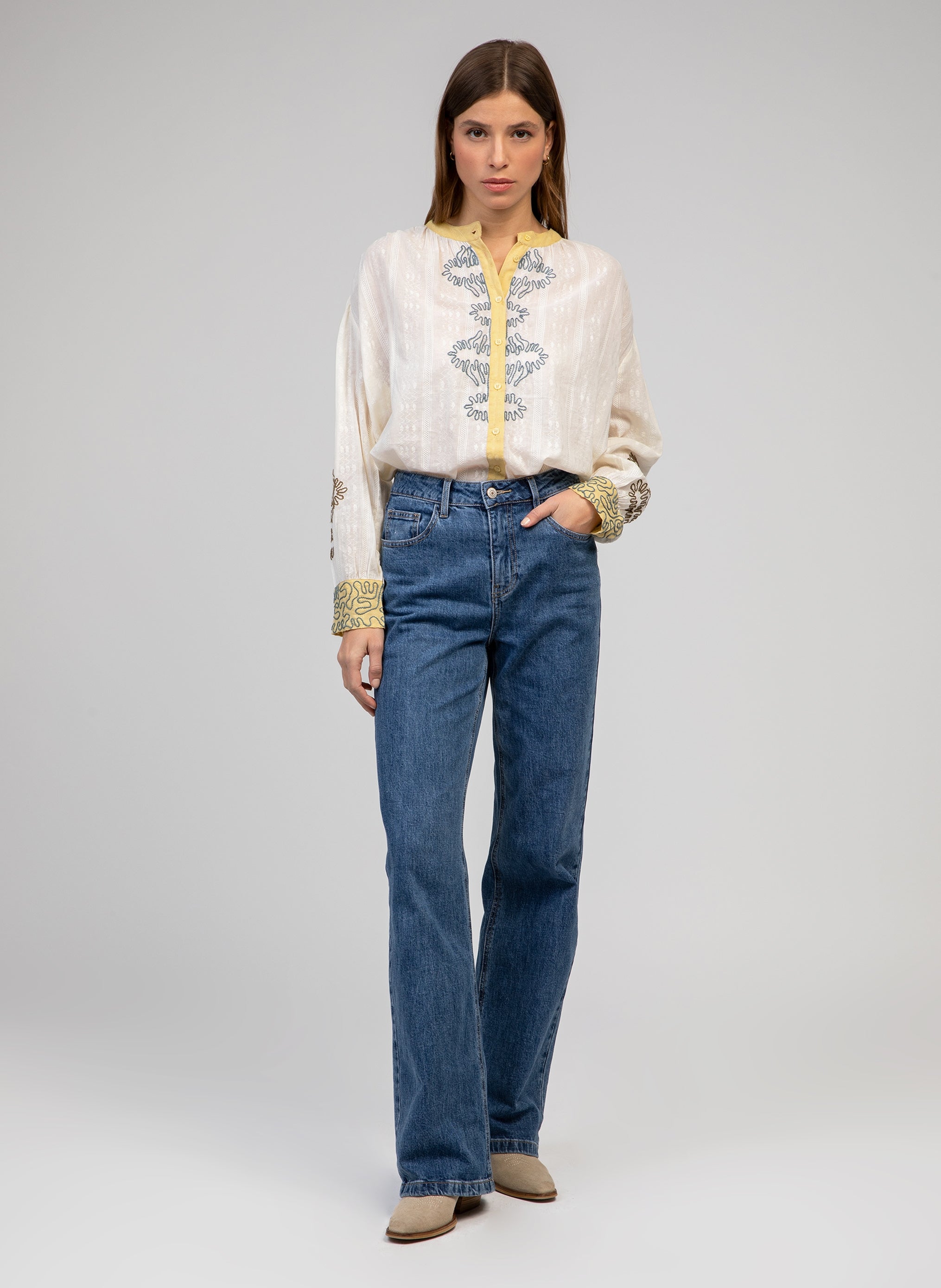 CHEMISE SISKA ecru