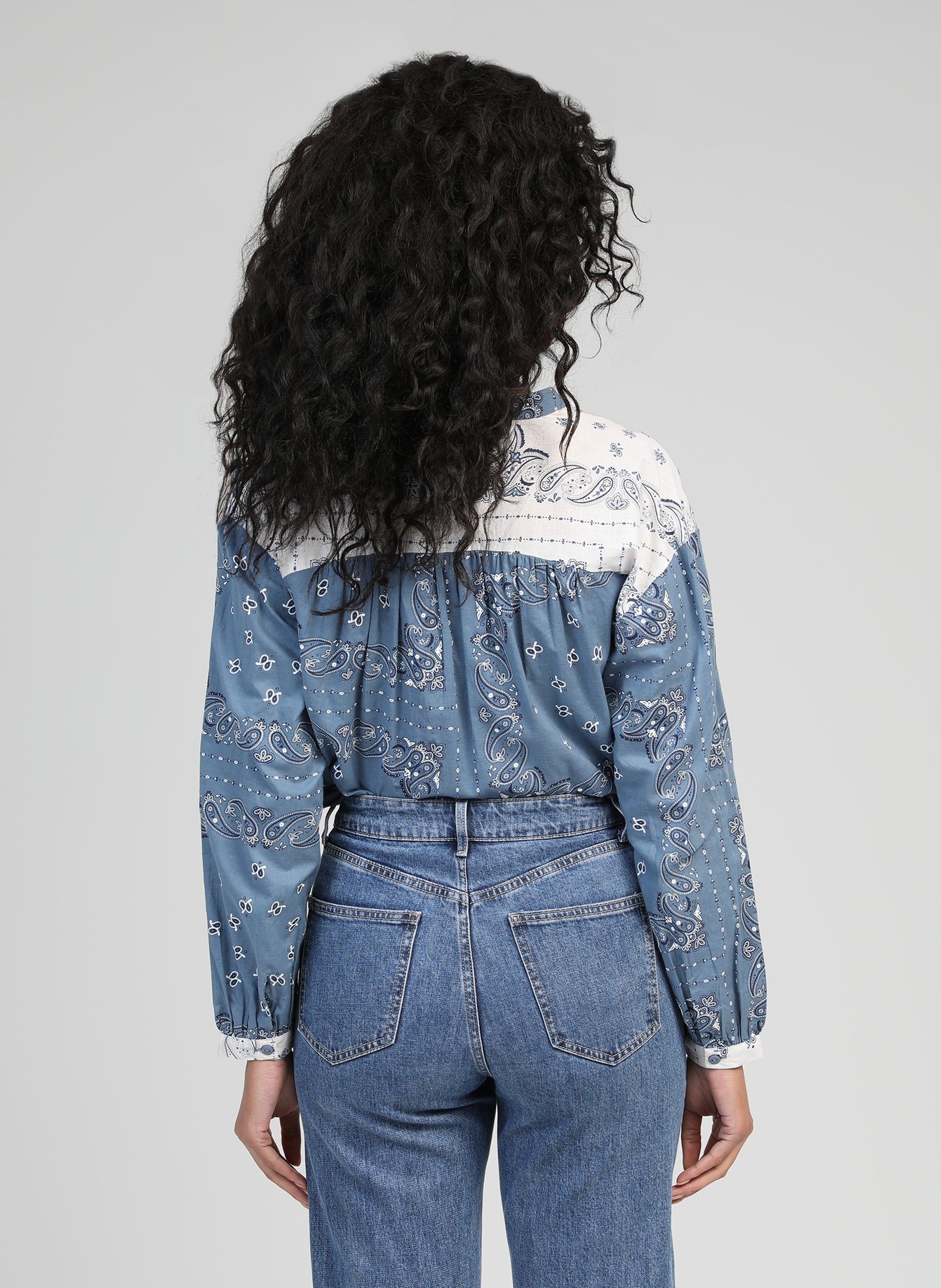 CHEMISE SOLINATA bandy indigo