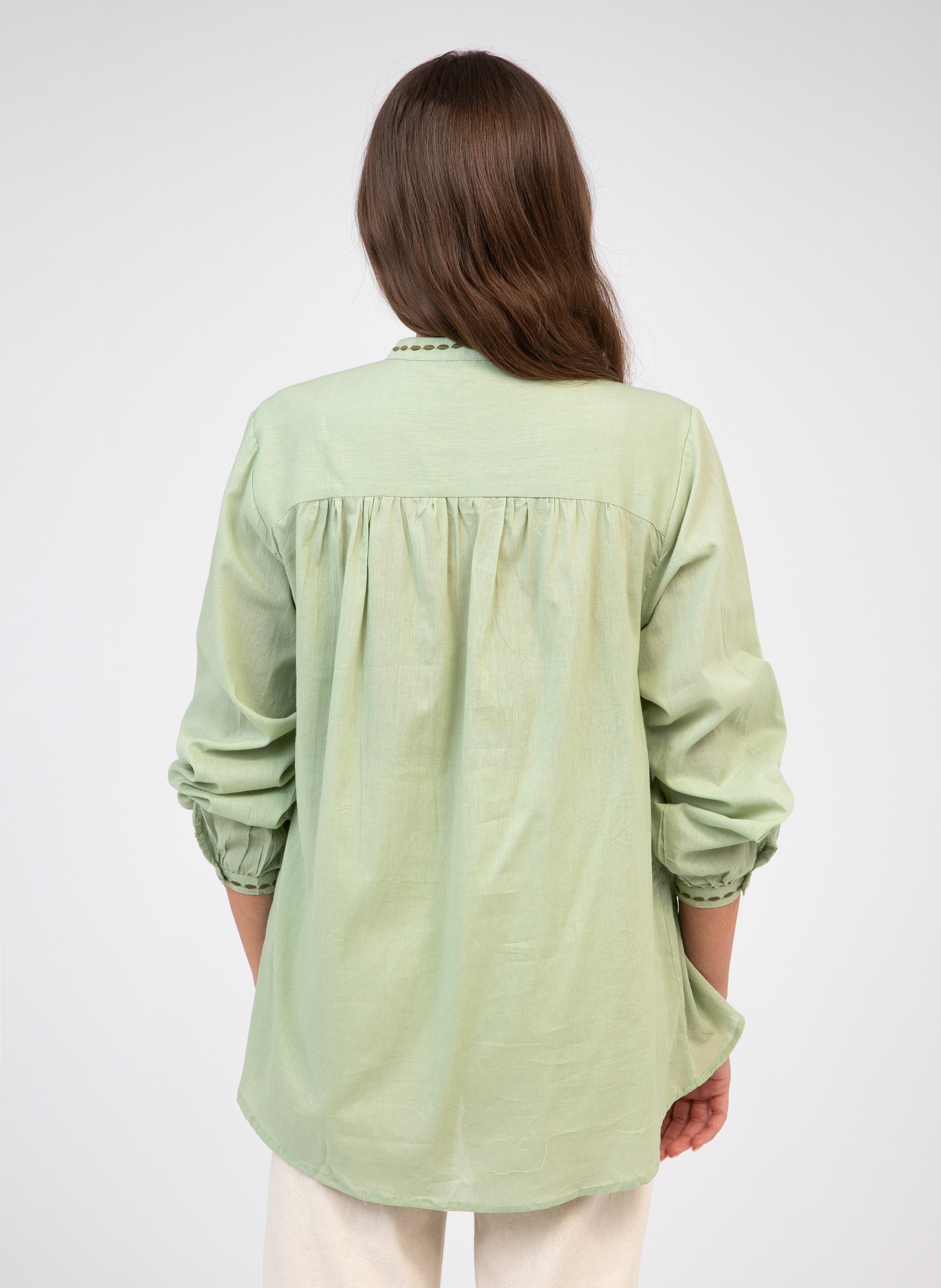 CHEMISE SOUFIANA amande