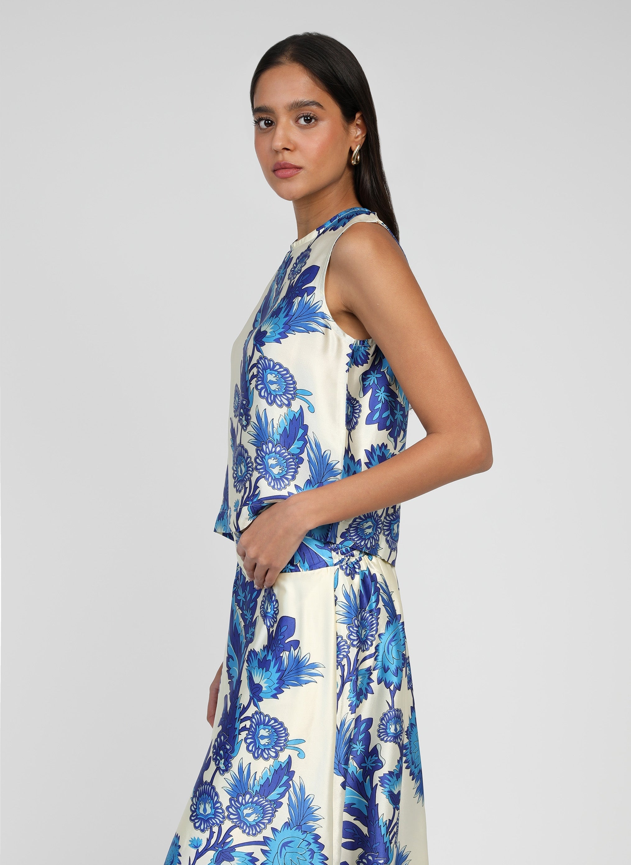 DEBARDEUR SOUNAY florida bleu