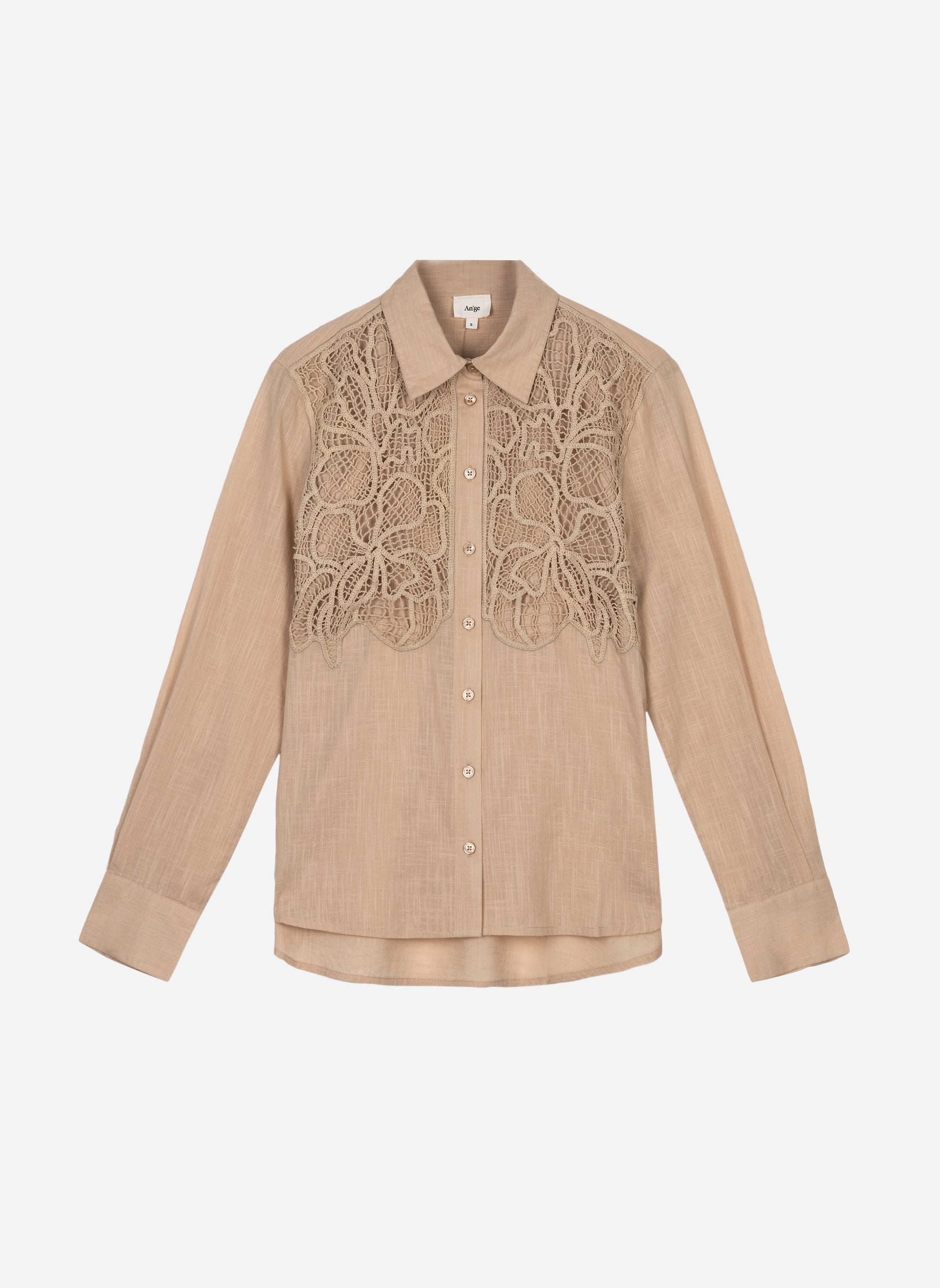 CHEMISE SOUNIA beige