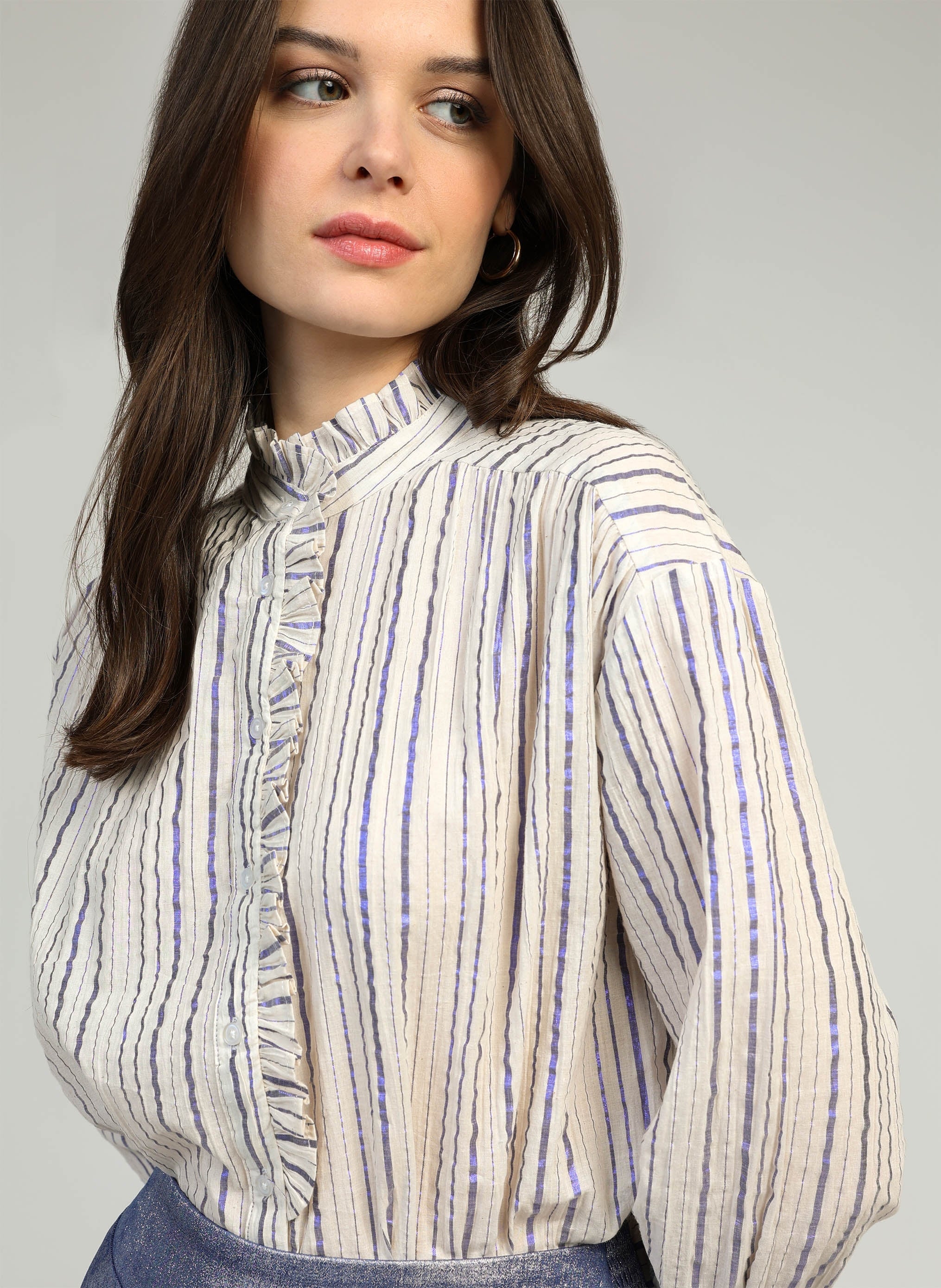 SOUVANIA striped SHIRT