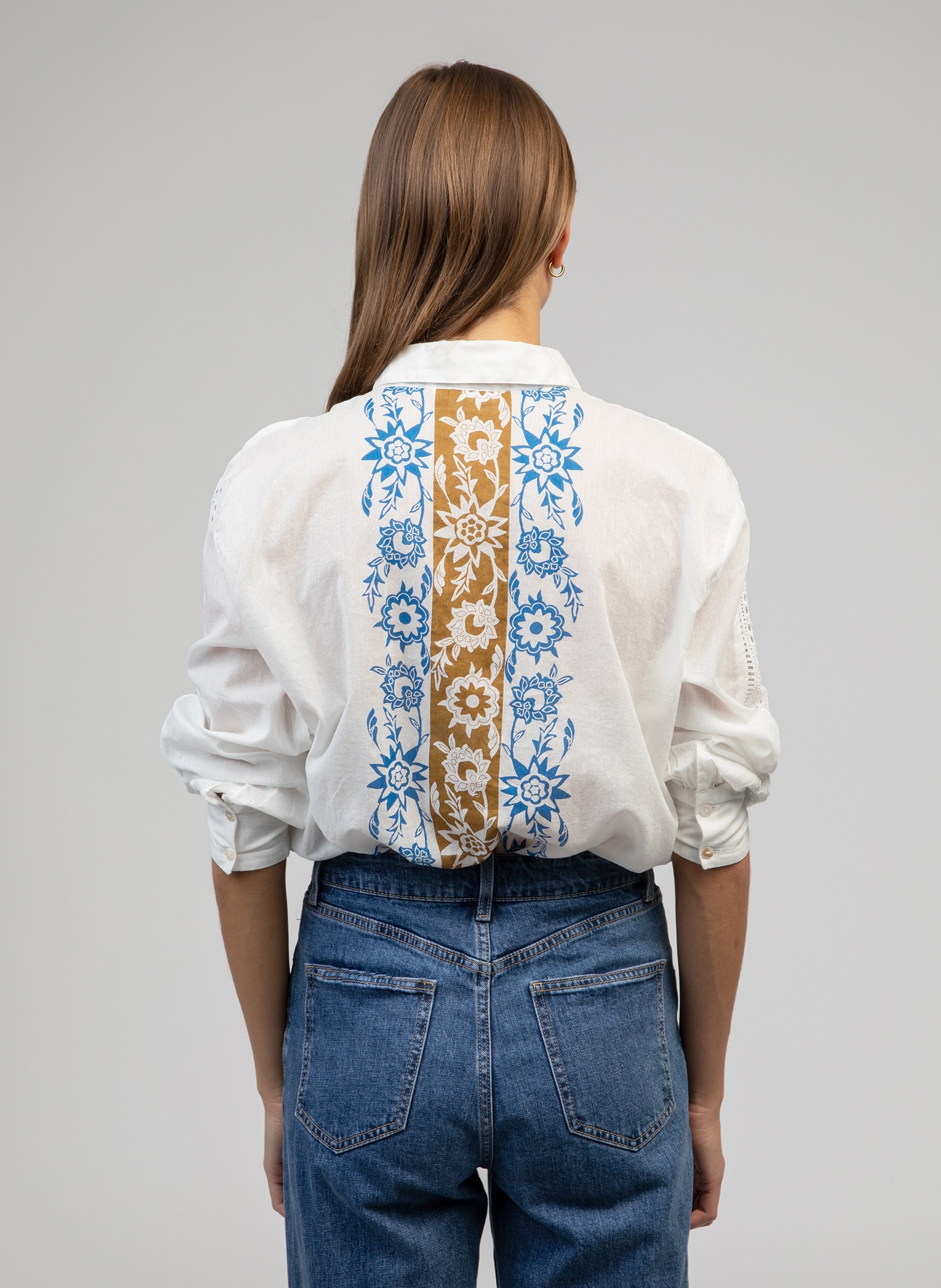 CHEMISE STANIA bleu