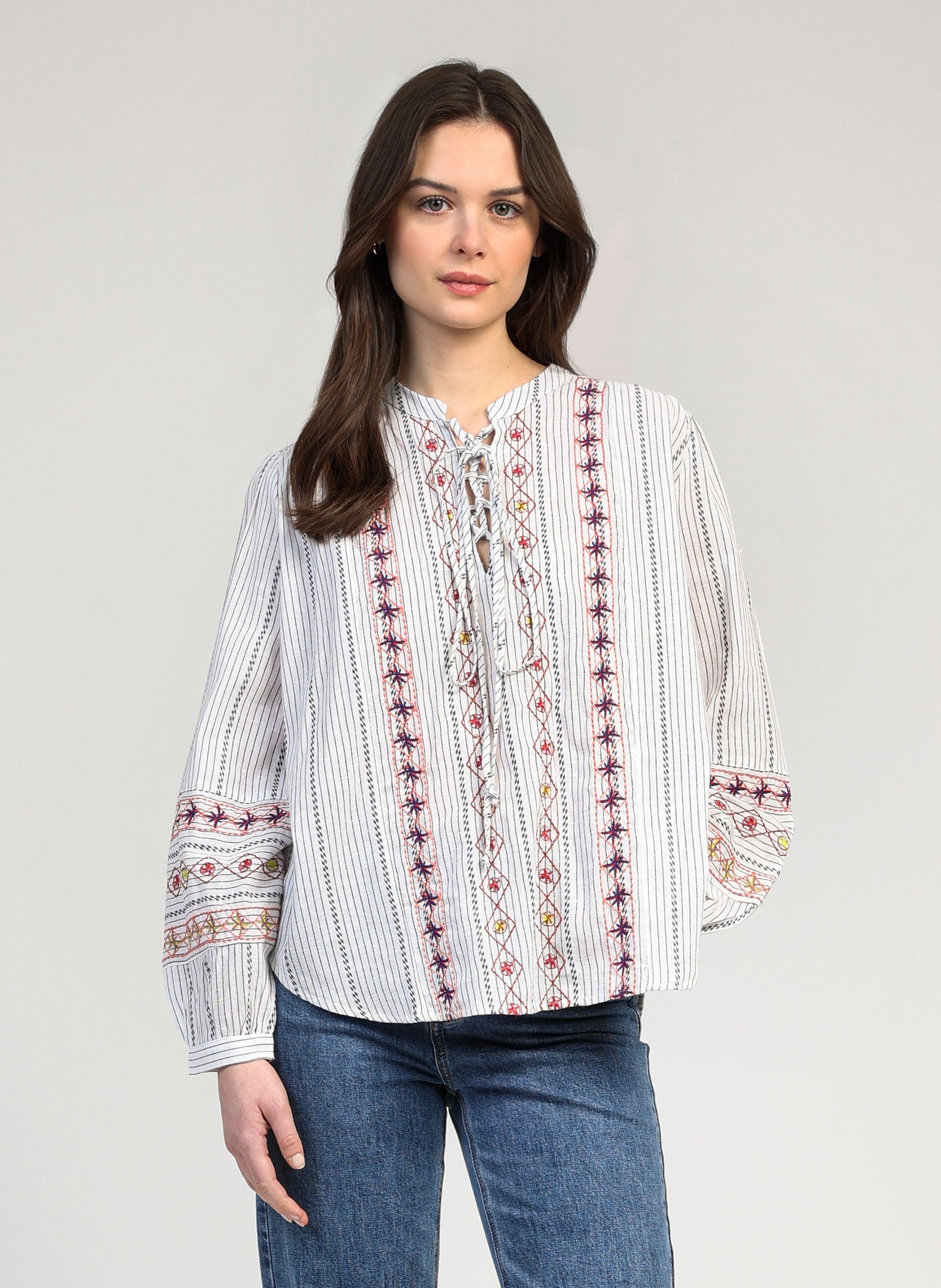 BLOUSE SUVILA rayure