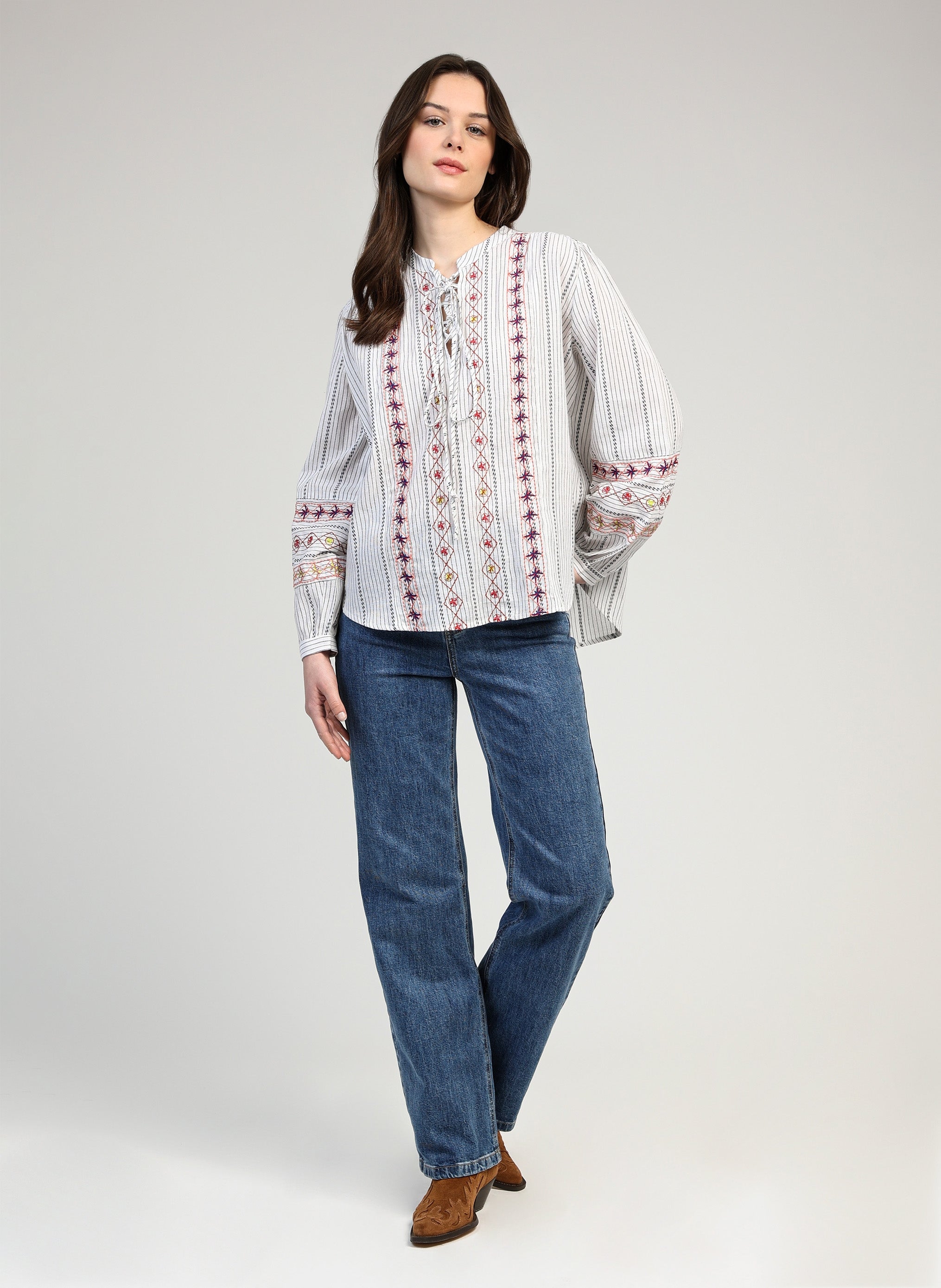 BLOUSE SUVILA rayure