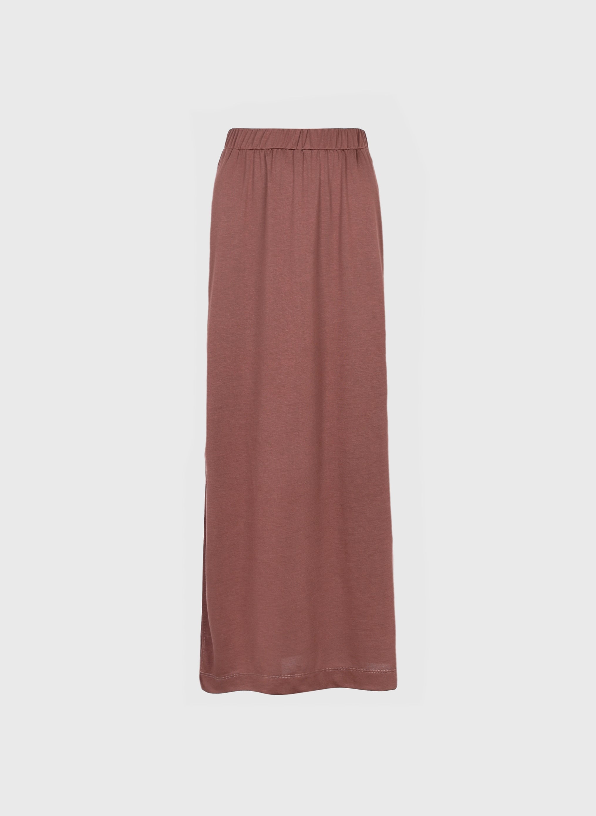 TALORYA LONG SKIRT mocha brown