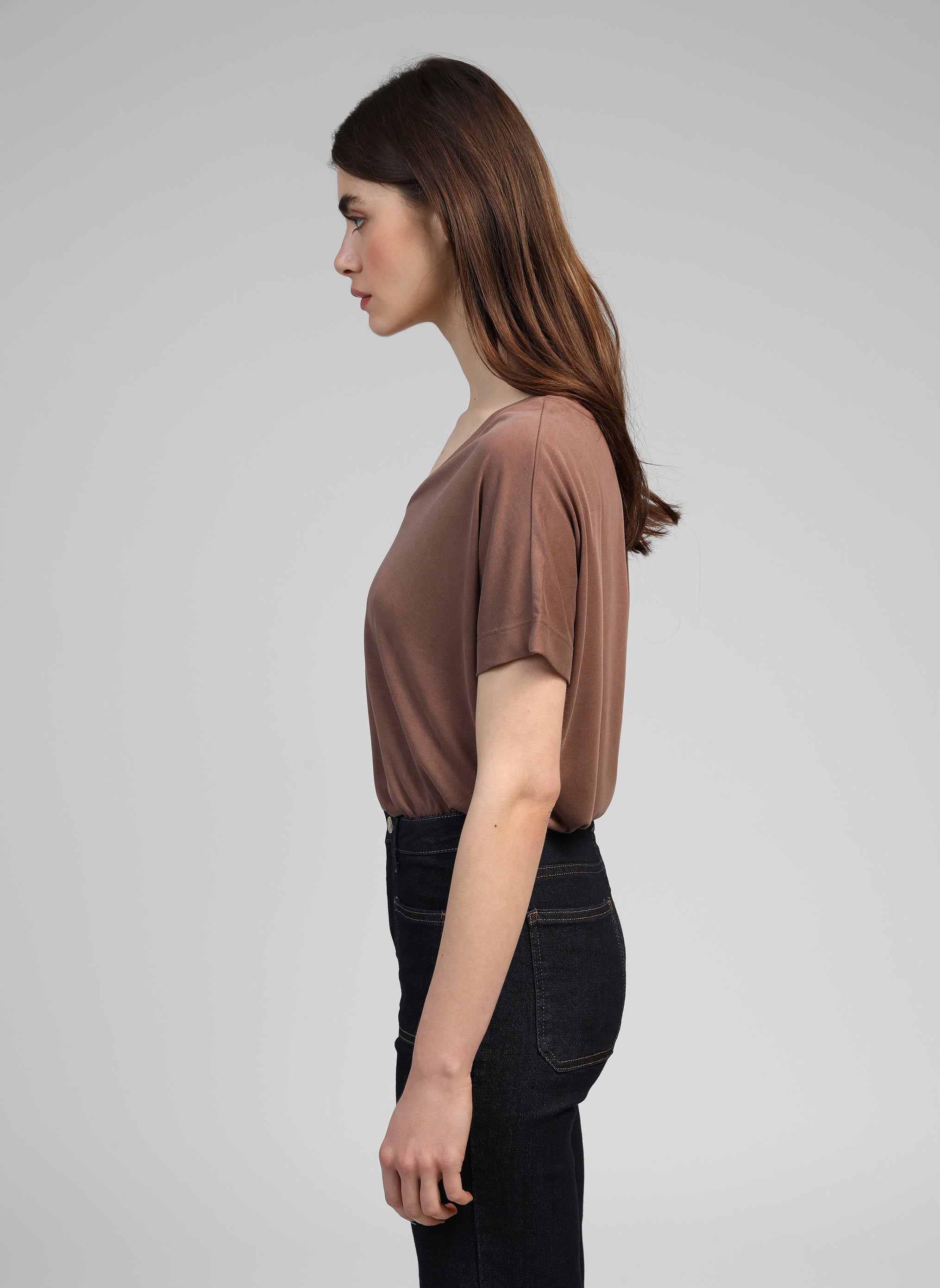 T-SHIRT TAROBA moka