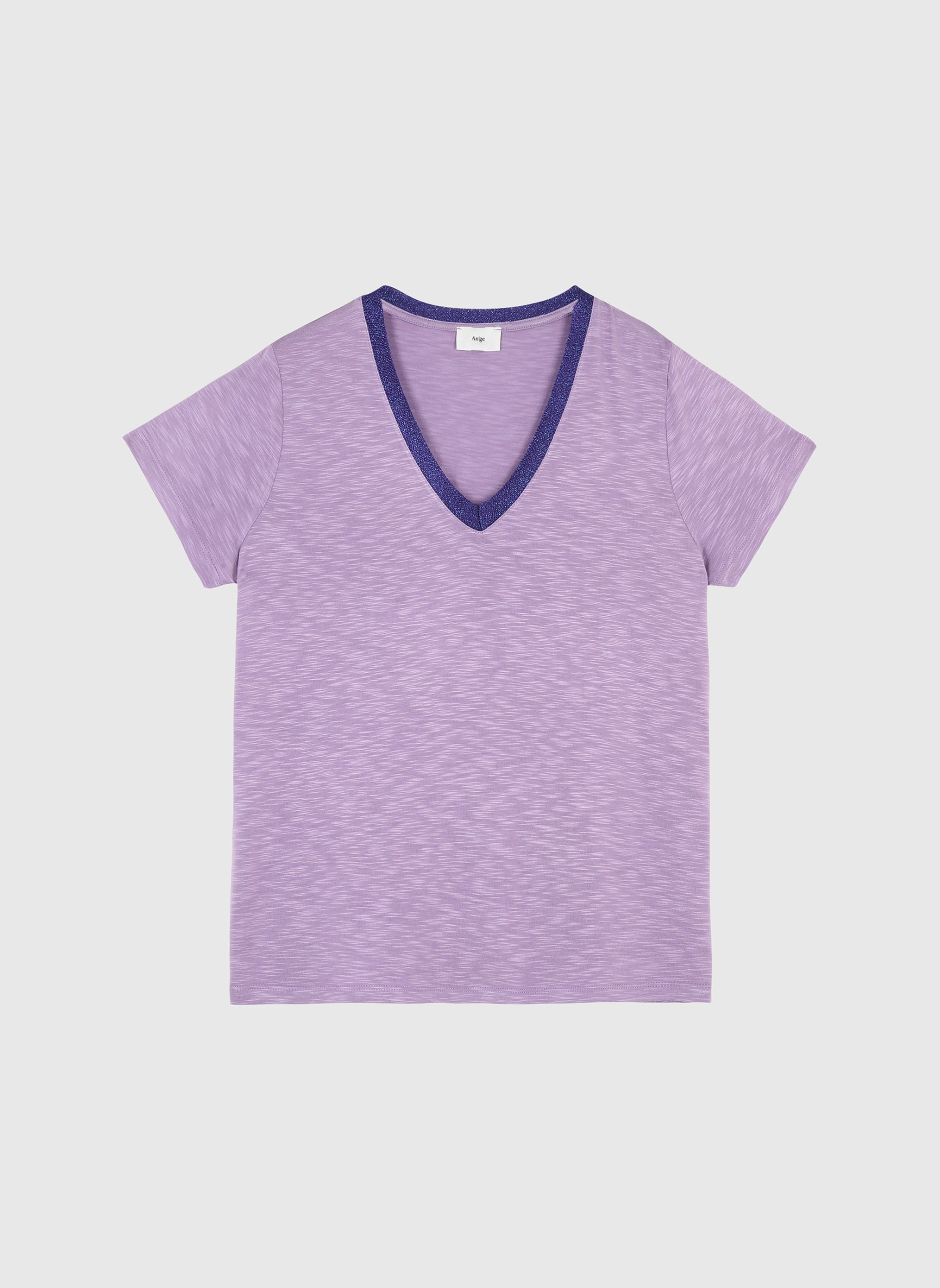 T-SHIRT TERRY violet