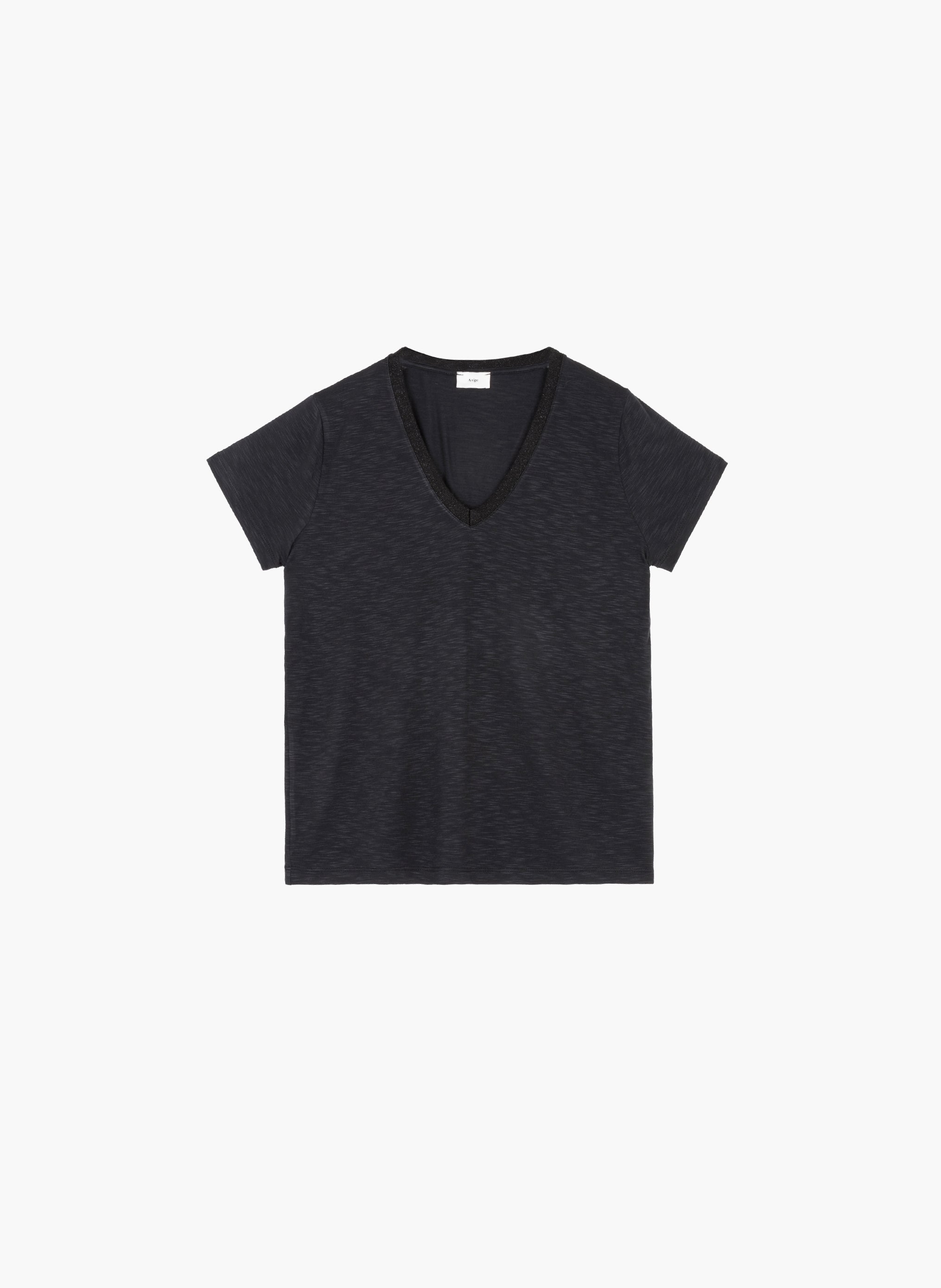 T-SHIRT TERRY noir