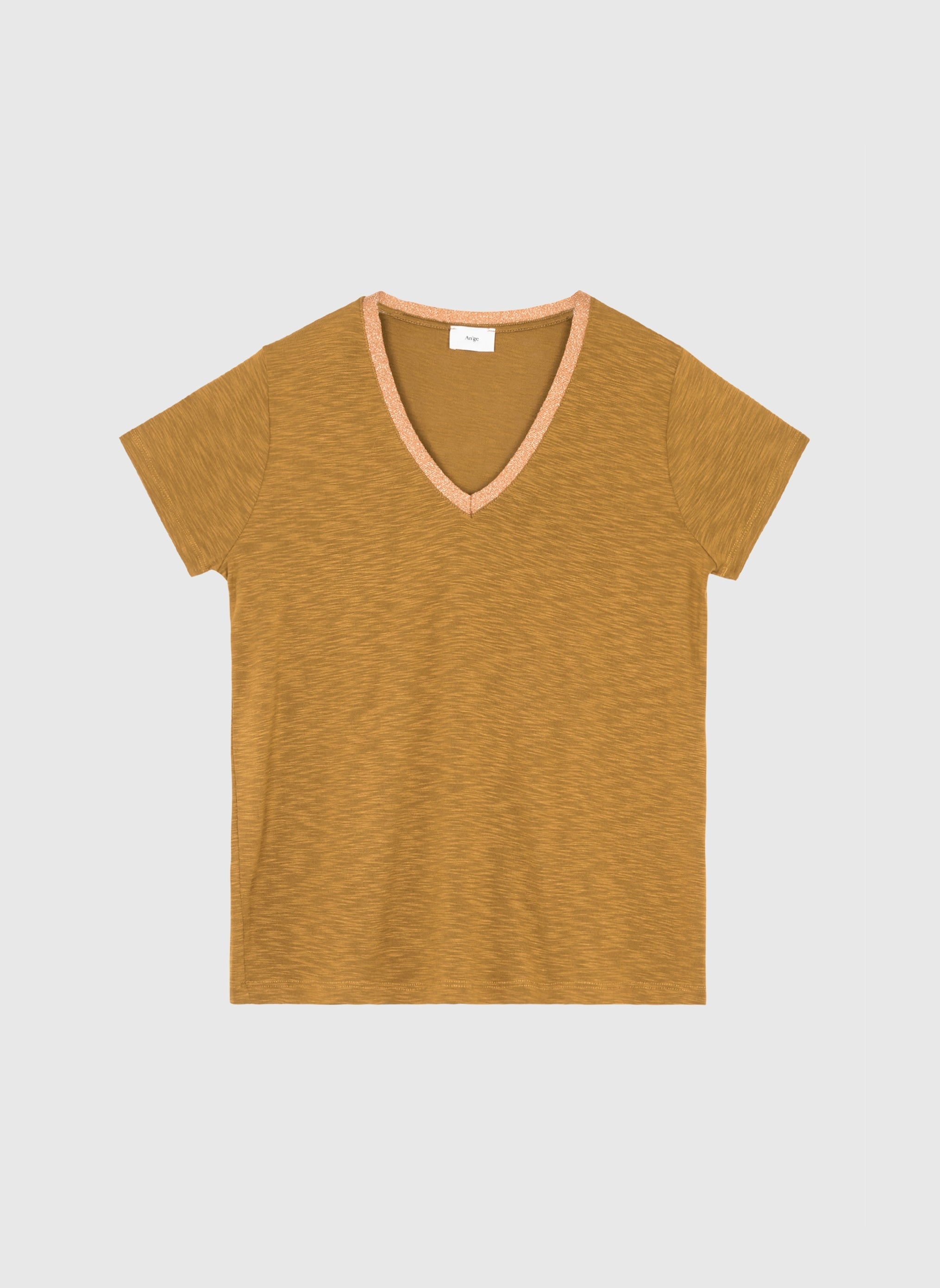 T-SHIRT TERRY bronze