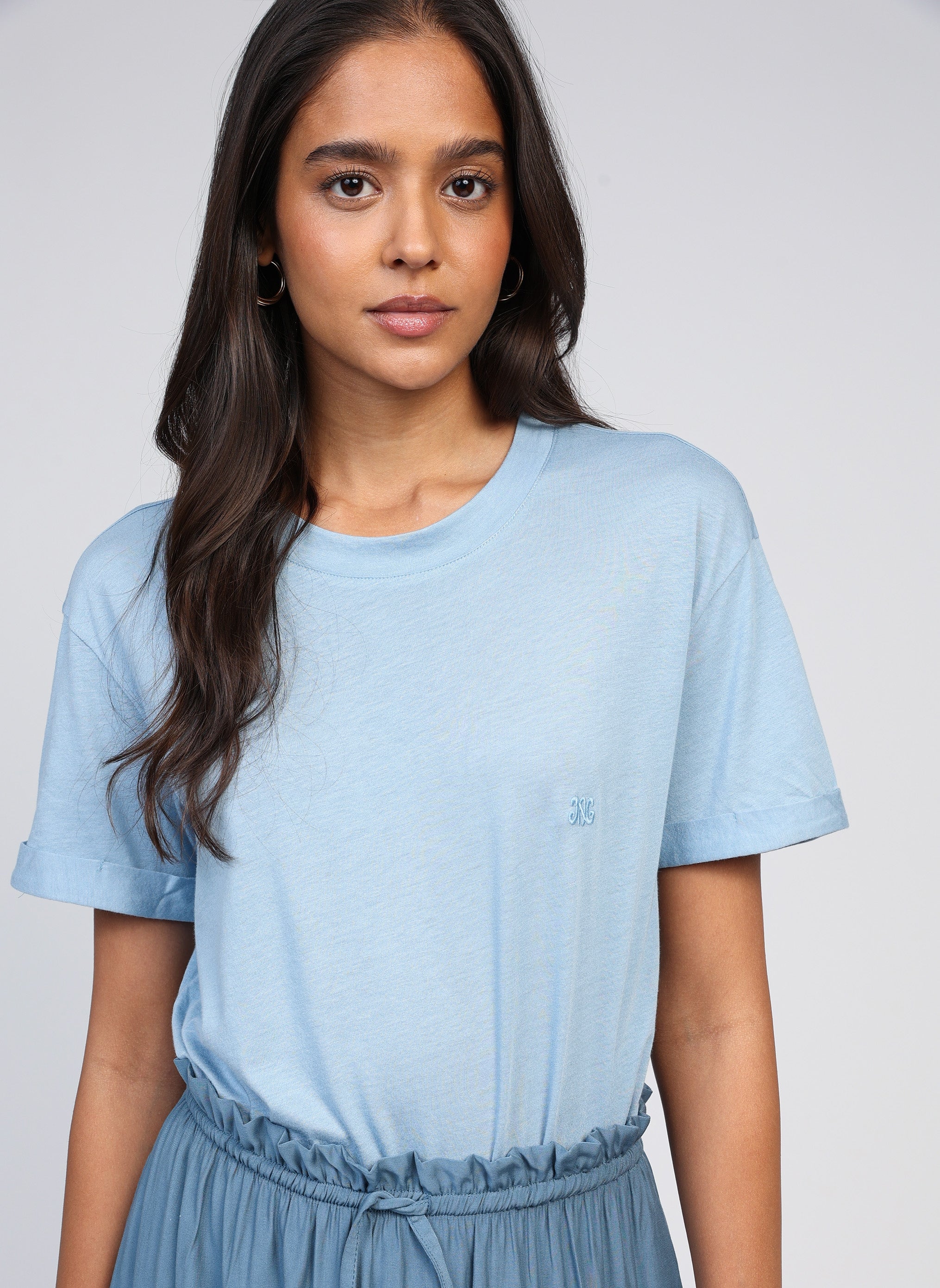 T-SHIRT TORIATA ciel