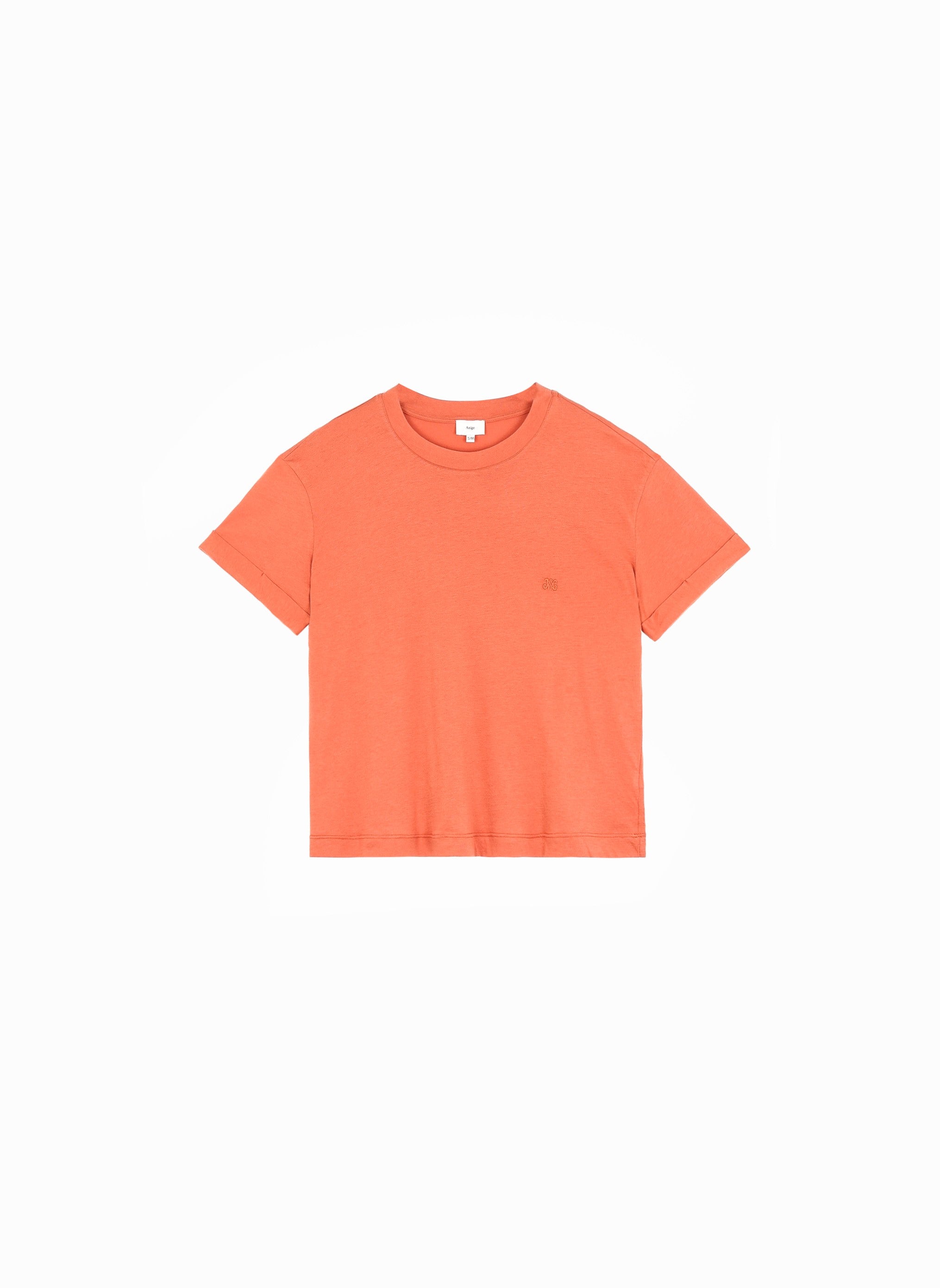 T-SHIRT TORIATA terracotta
