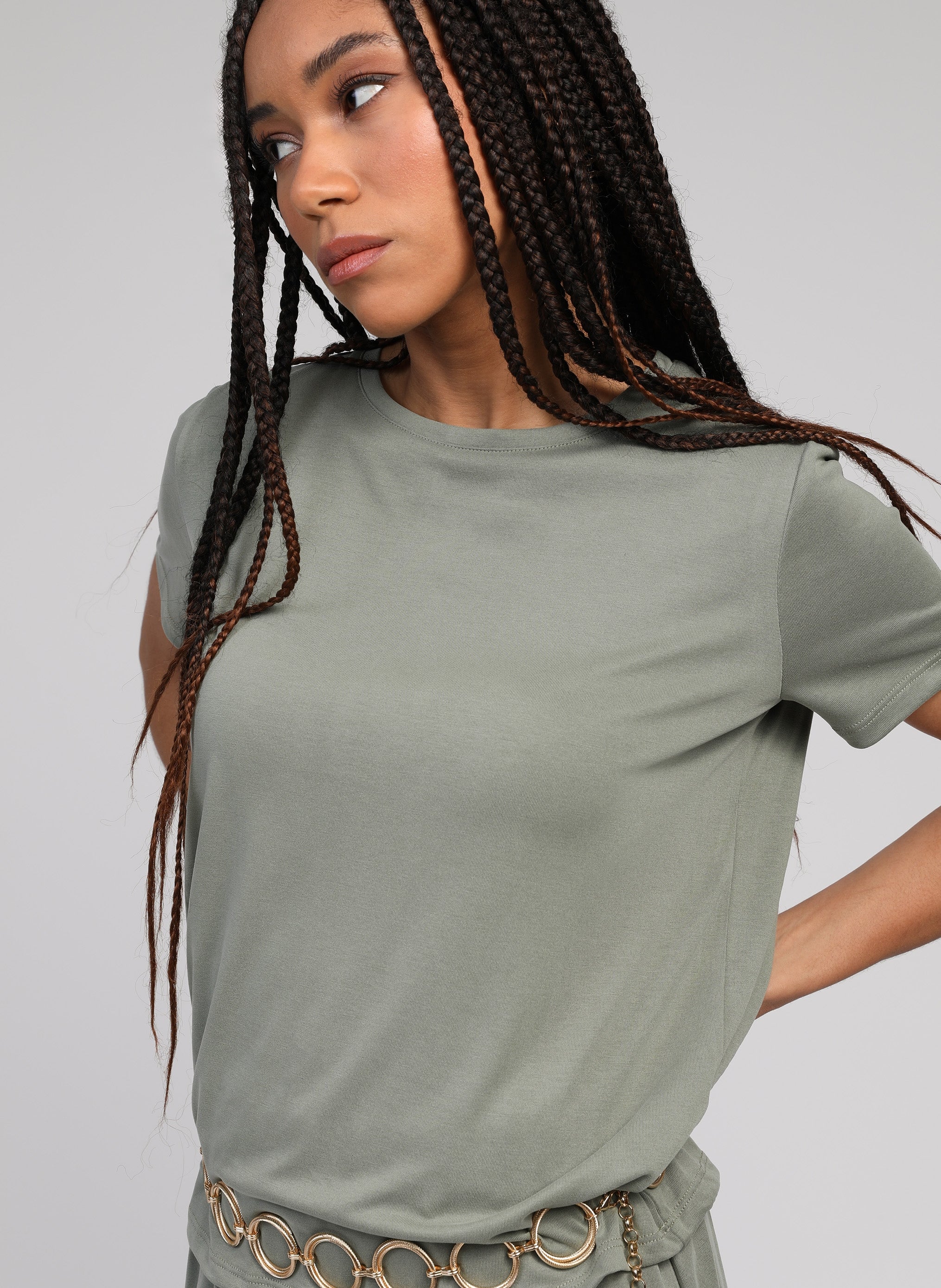 T-SHIRT TYCETA khaki
