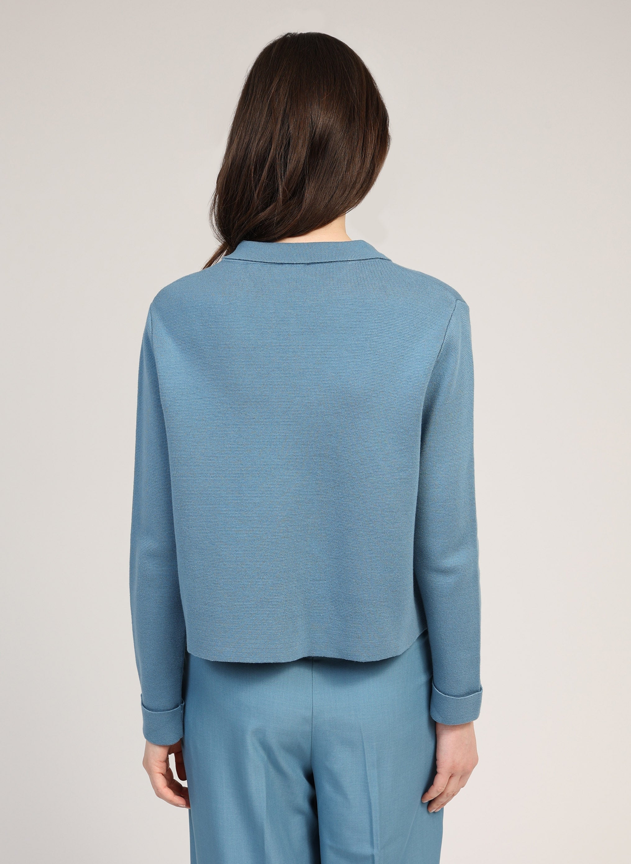 CARDIGAN VALIMANA sky