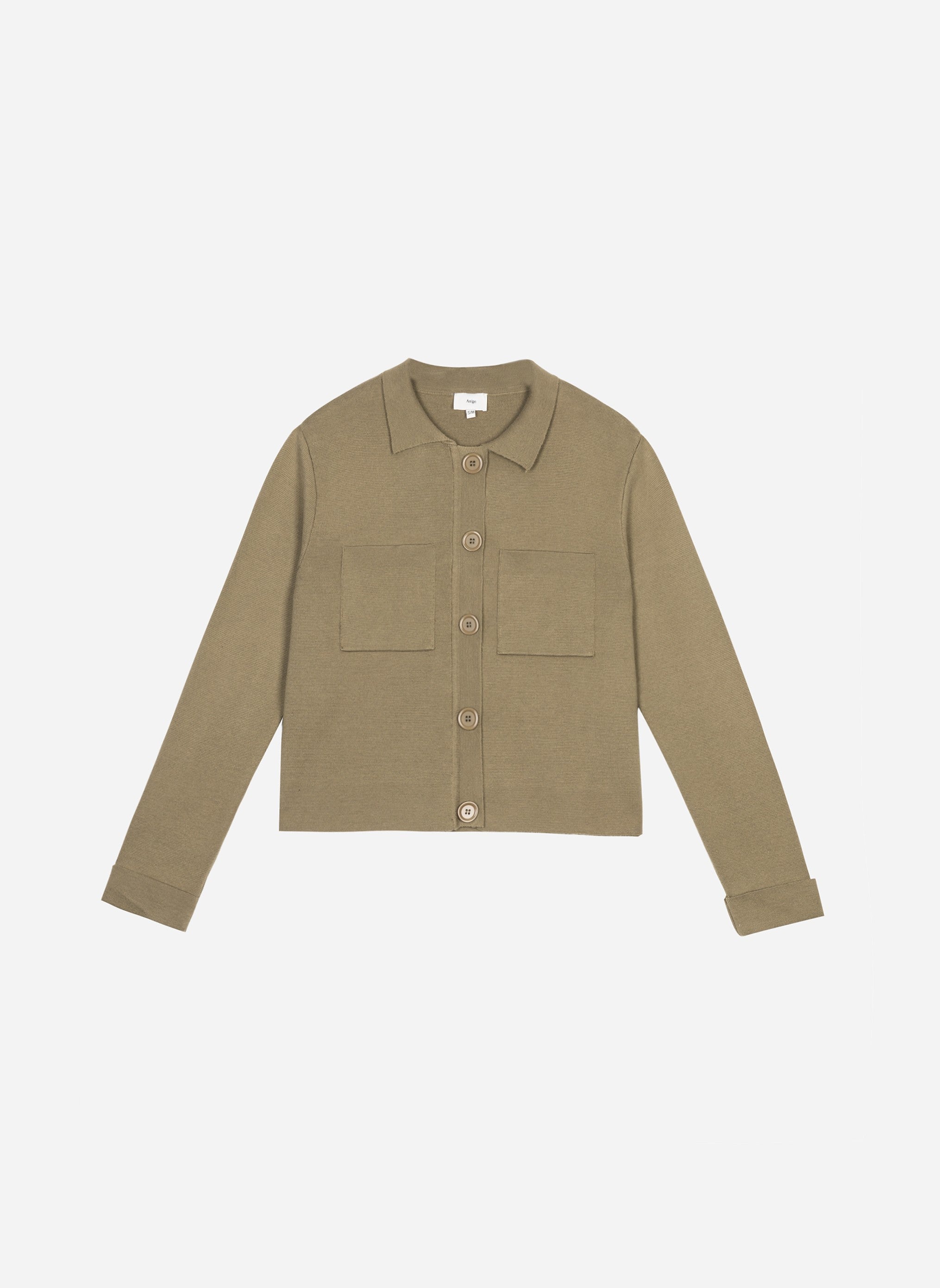 VALIMANA khaki CARDIGAN
