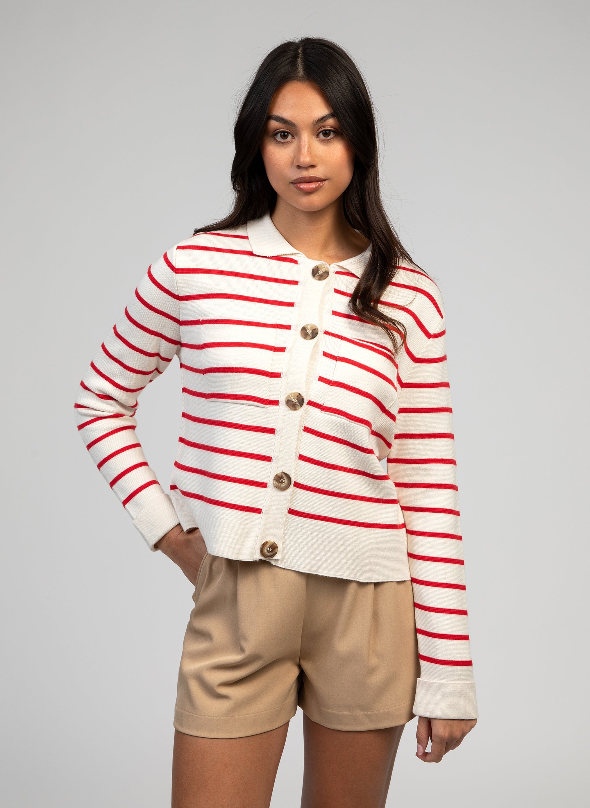 CARDIGAN VALIMAO kaki
