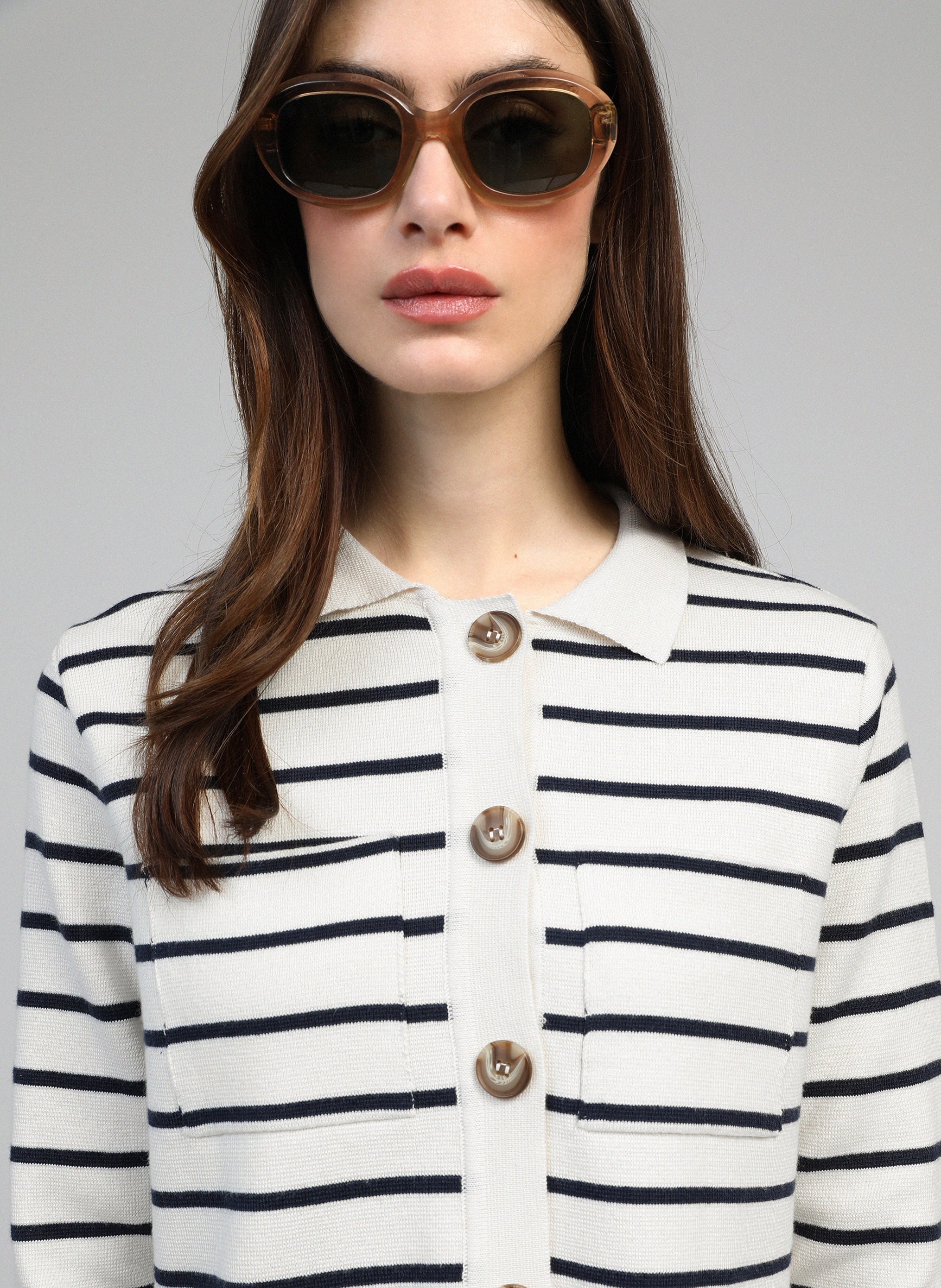 VALIMAO navy CARDIGAN