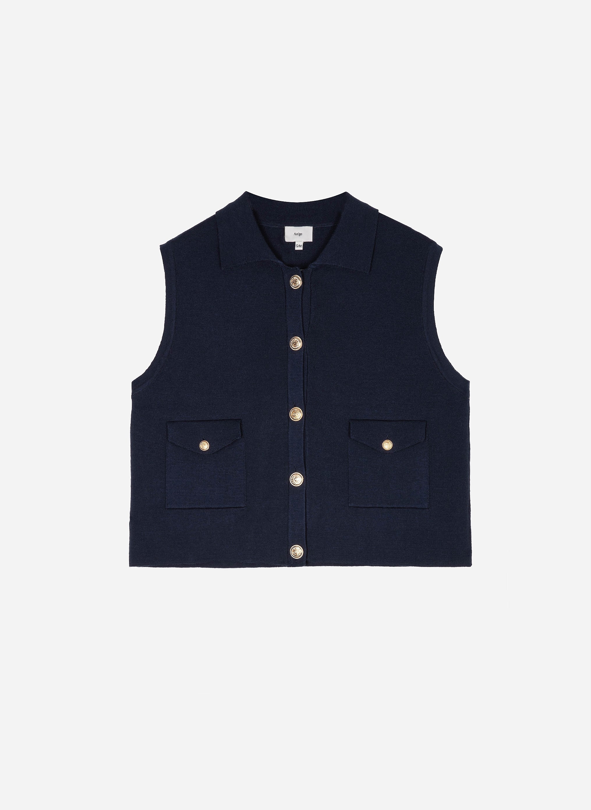 CARDIGAN VAMAYA marine
