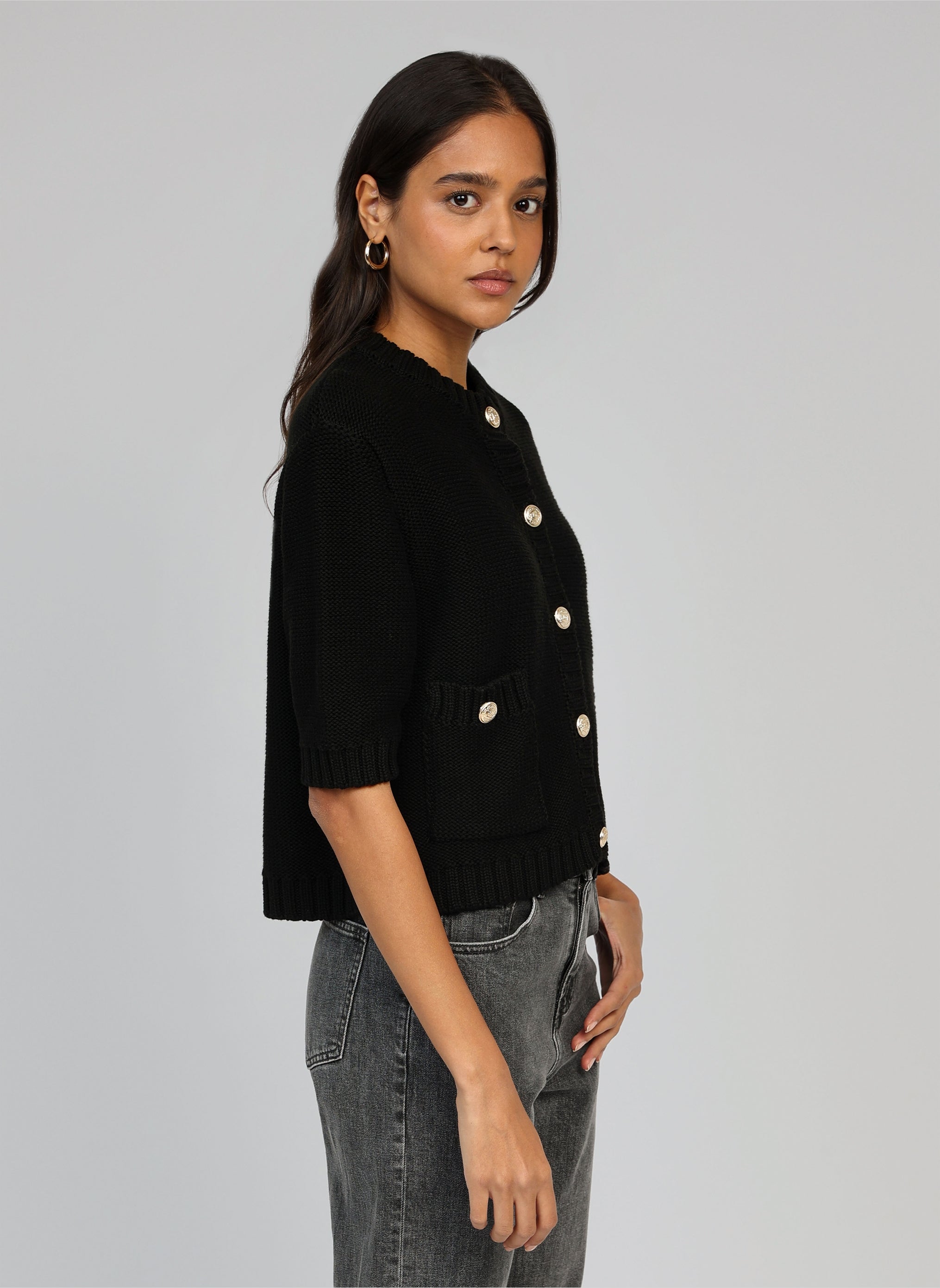 CARDIGAN VARIANA noir