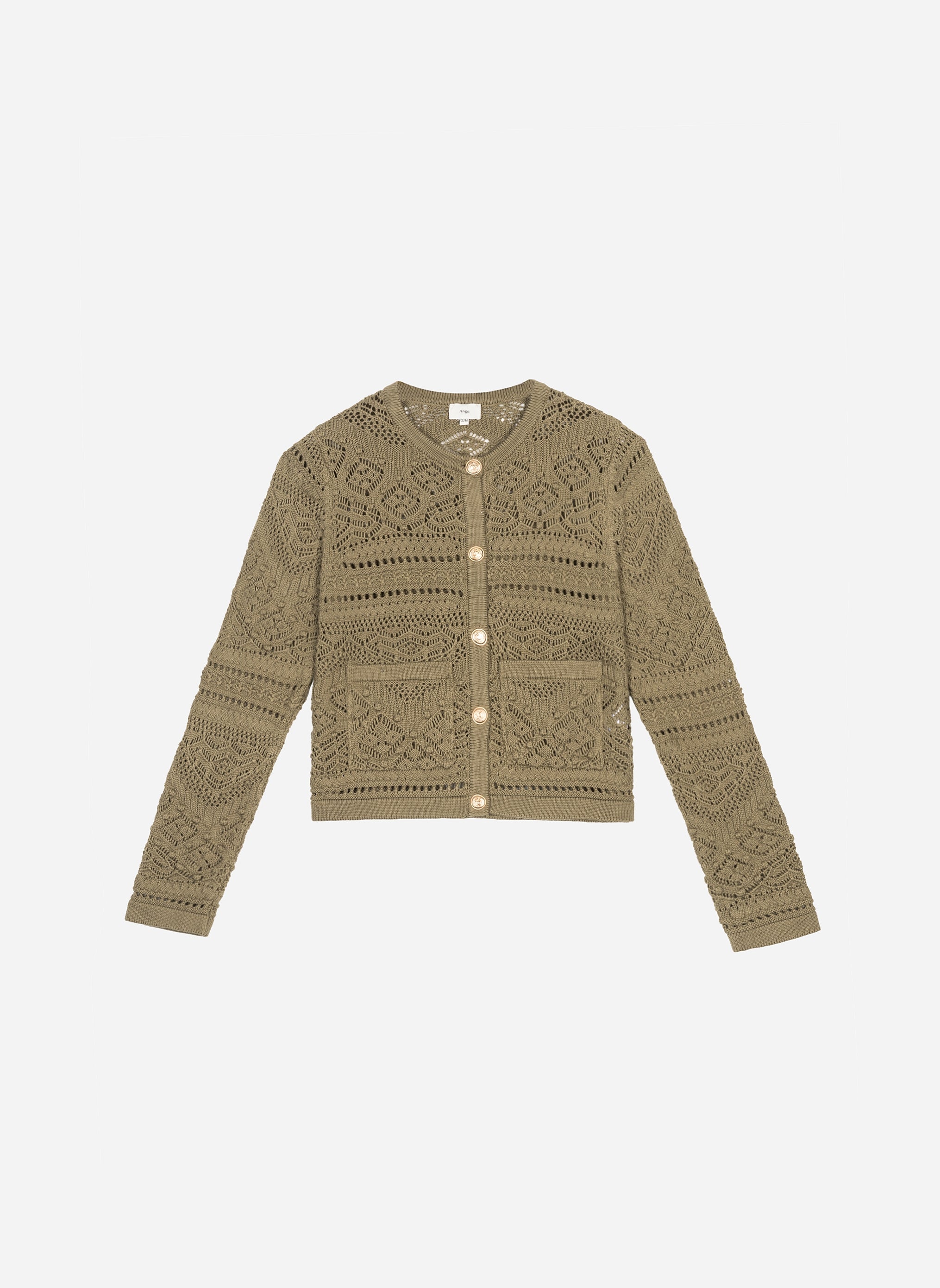 CARDIGAN VEFITI kaki