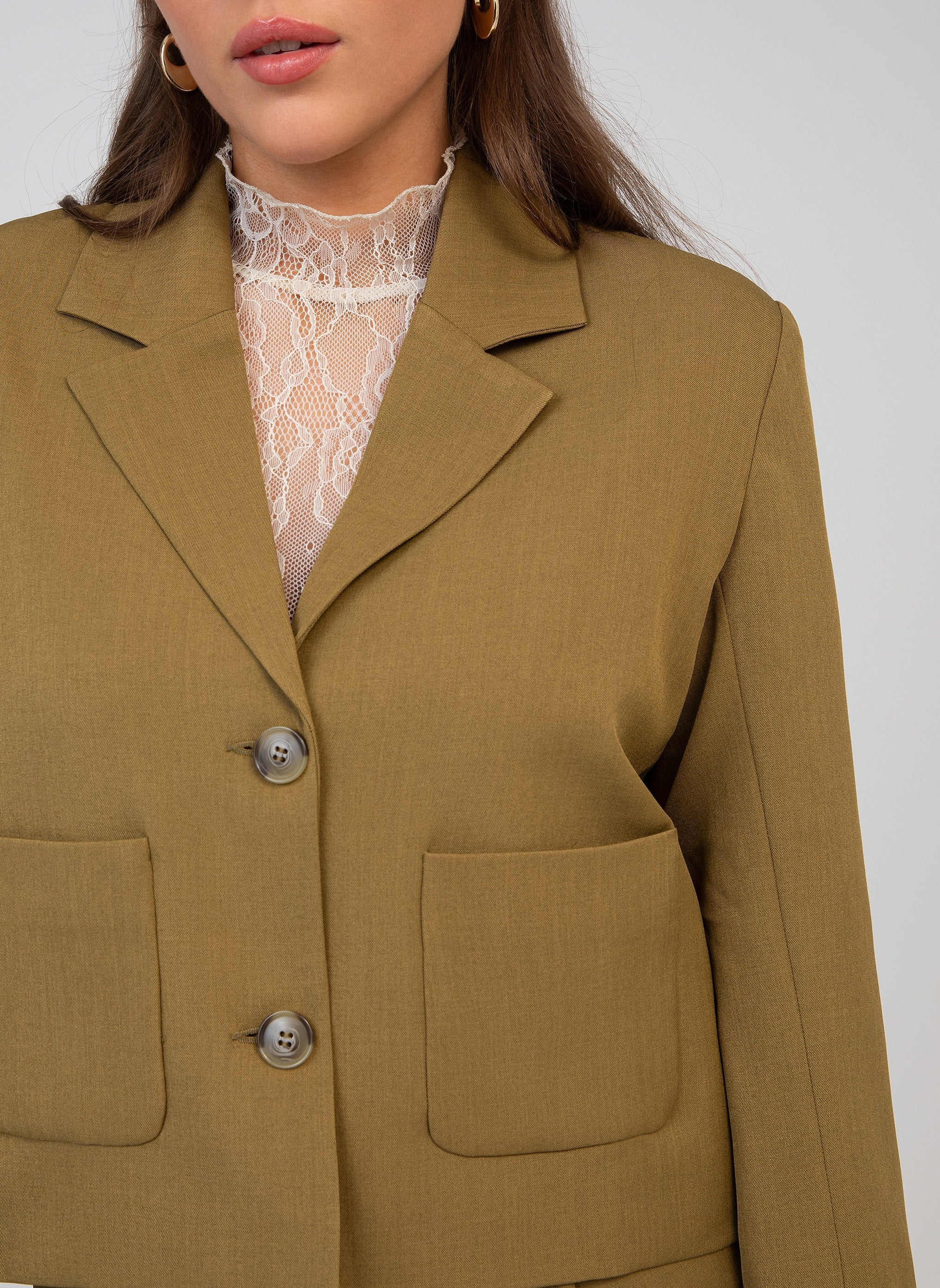 VESTE ZATALIA olive