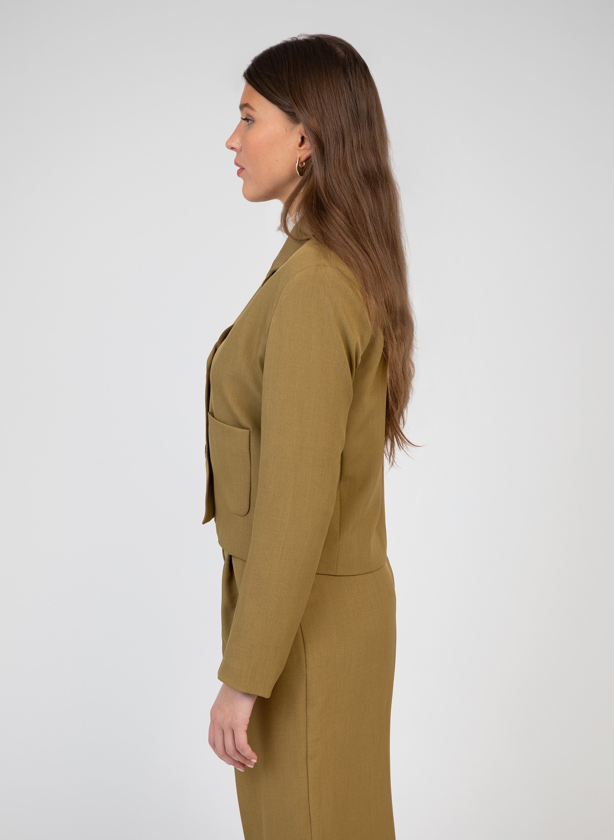 VESTE ZATALIA olive