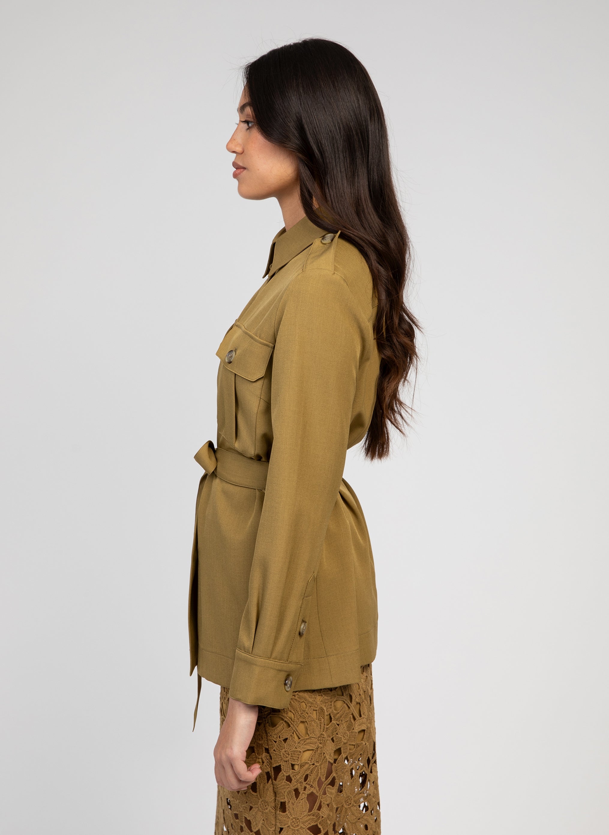 VESTE ZOALICE olive