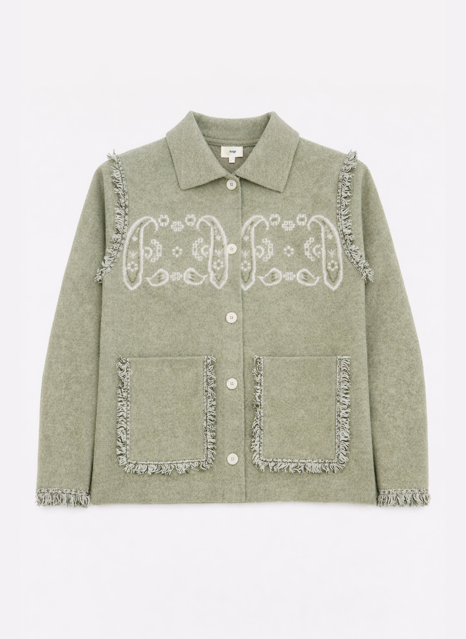 GILET NISANI tilleul