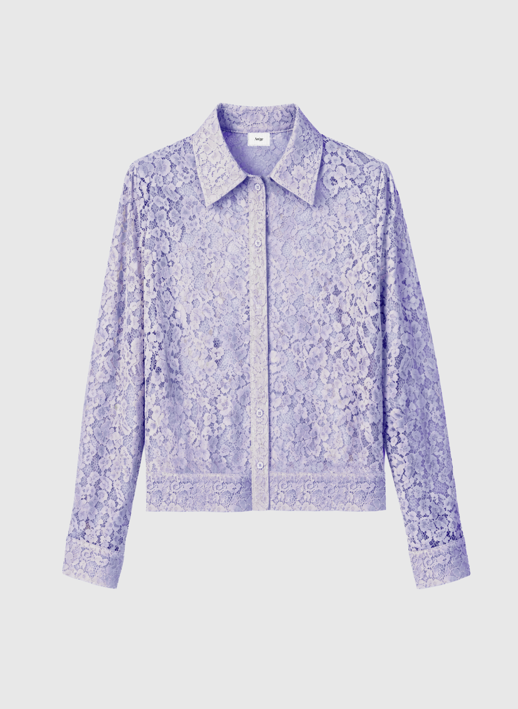 CHEMISE AMOLINA parme