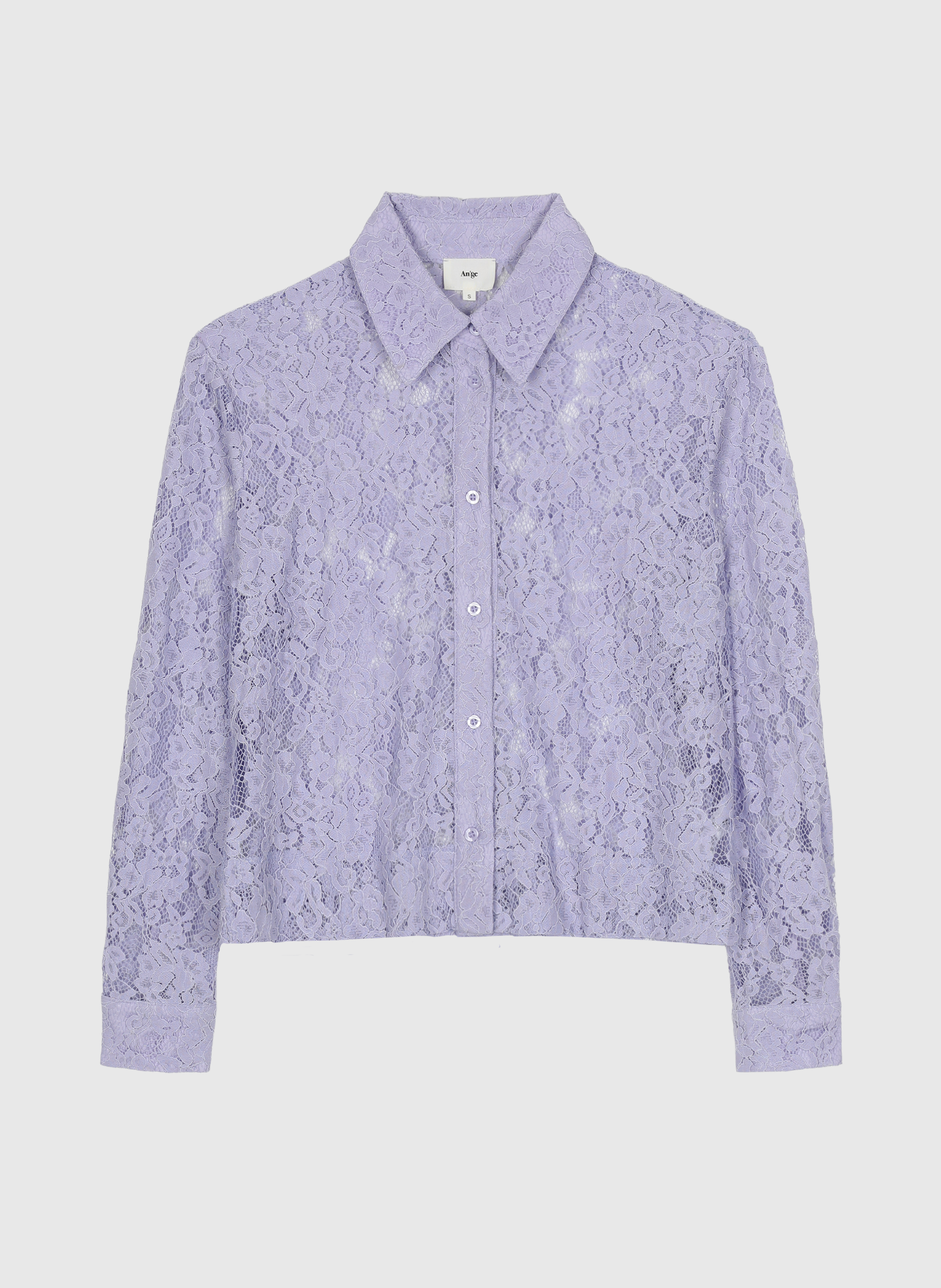 CHEMISE AMOLINA parme