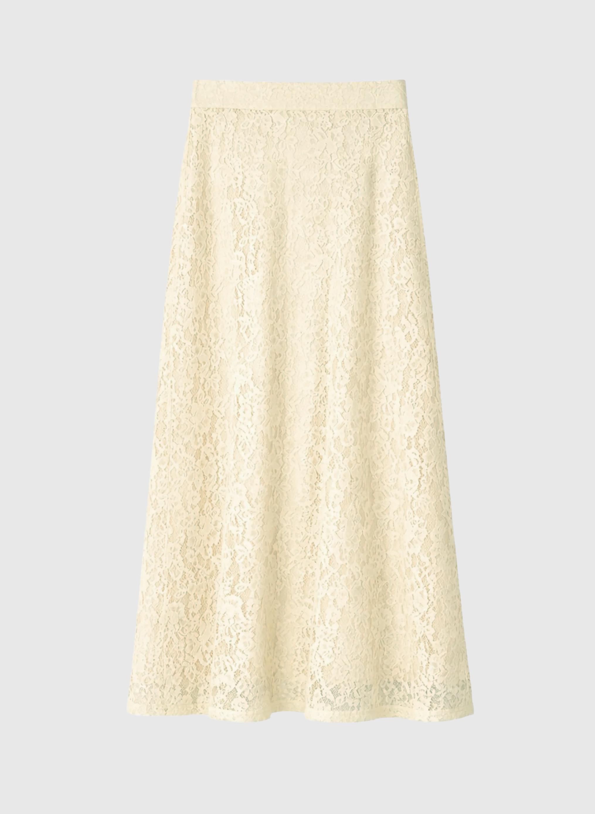 JUPE MIDI JUVYNA ecru