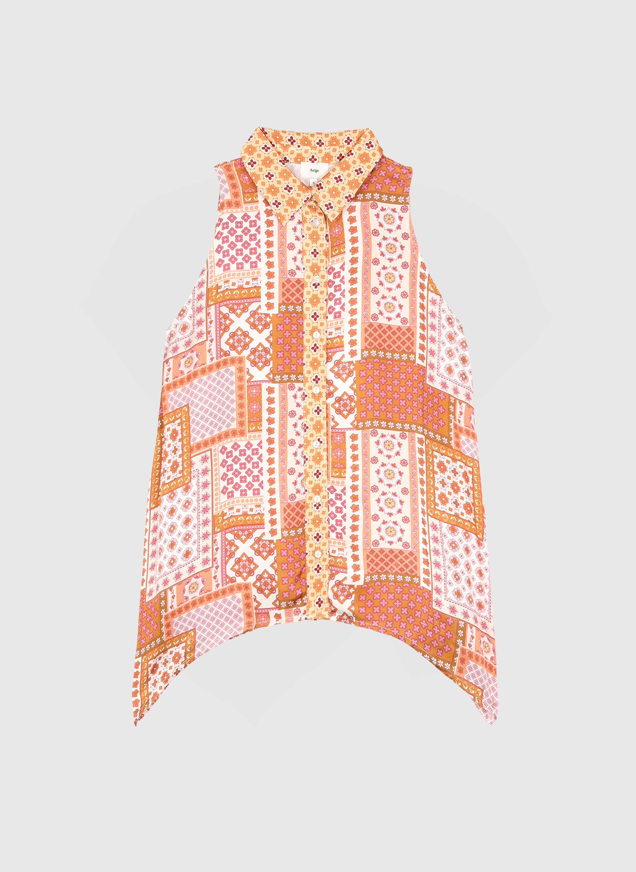 CHEMISE KLARISSA patchila ocre