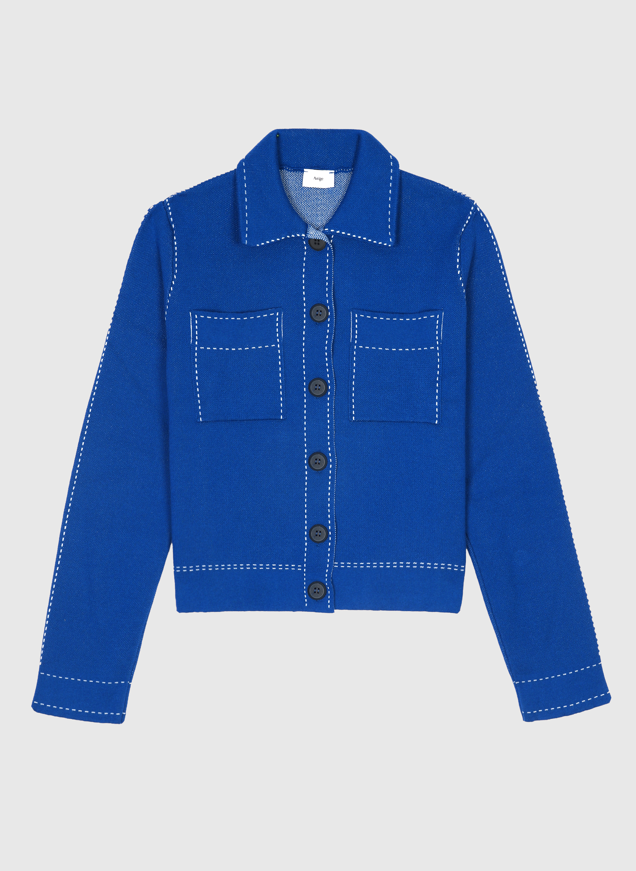 GILET LECLINT cobalt