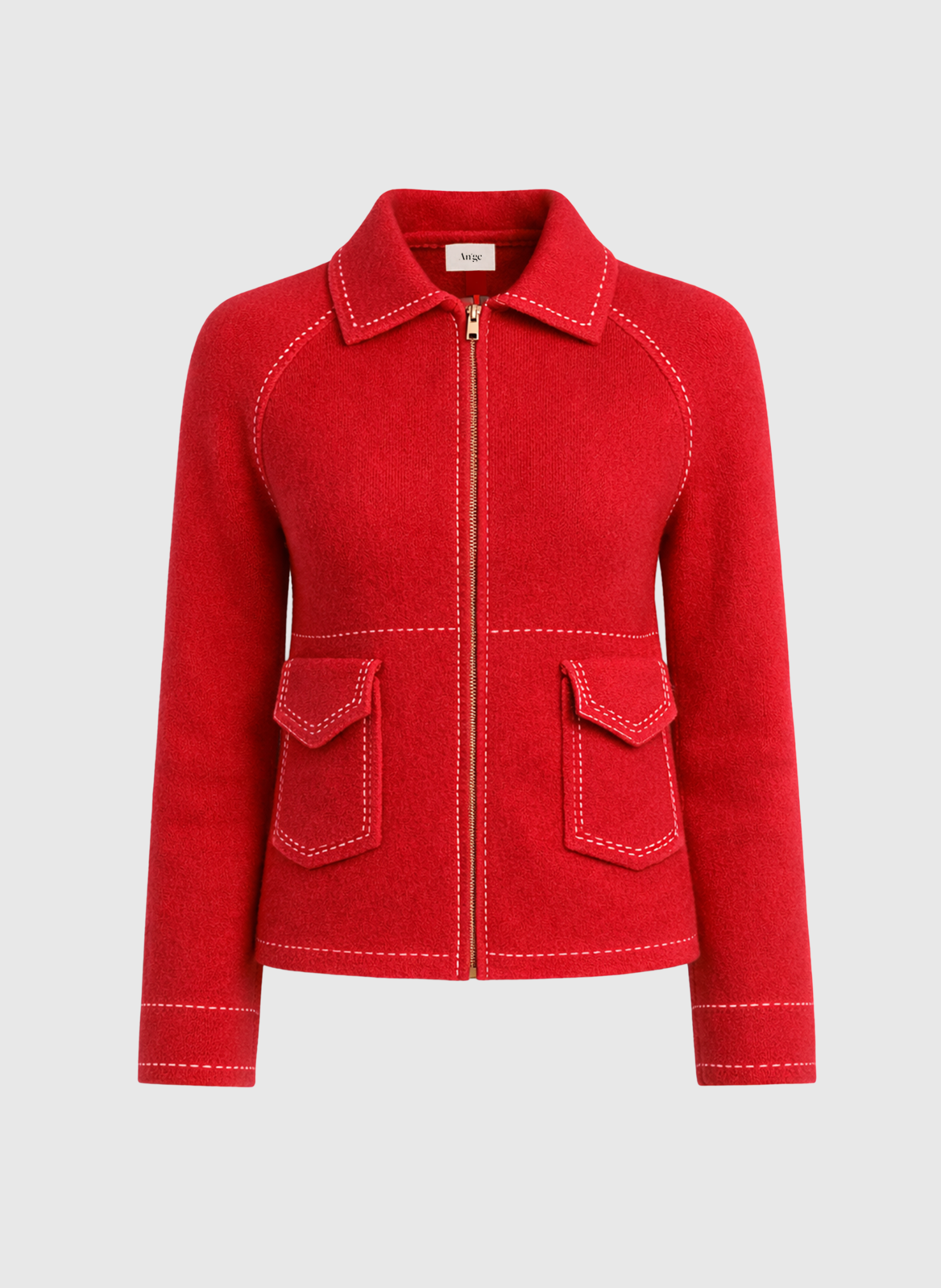 GILET NIBA rouge