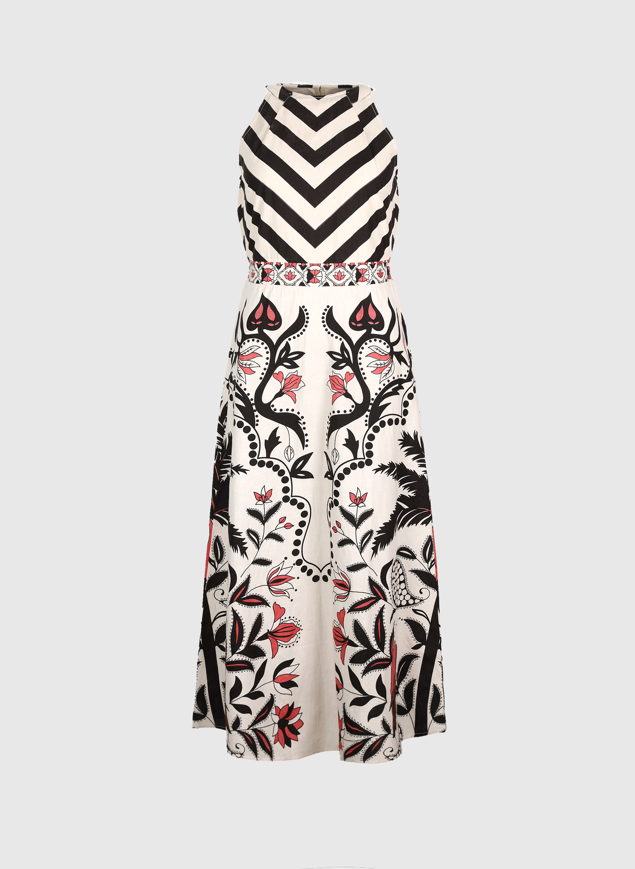 ROBE LONGUE OJANNY tolina ecru