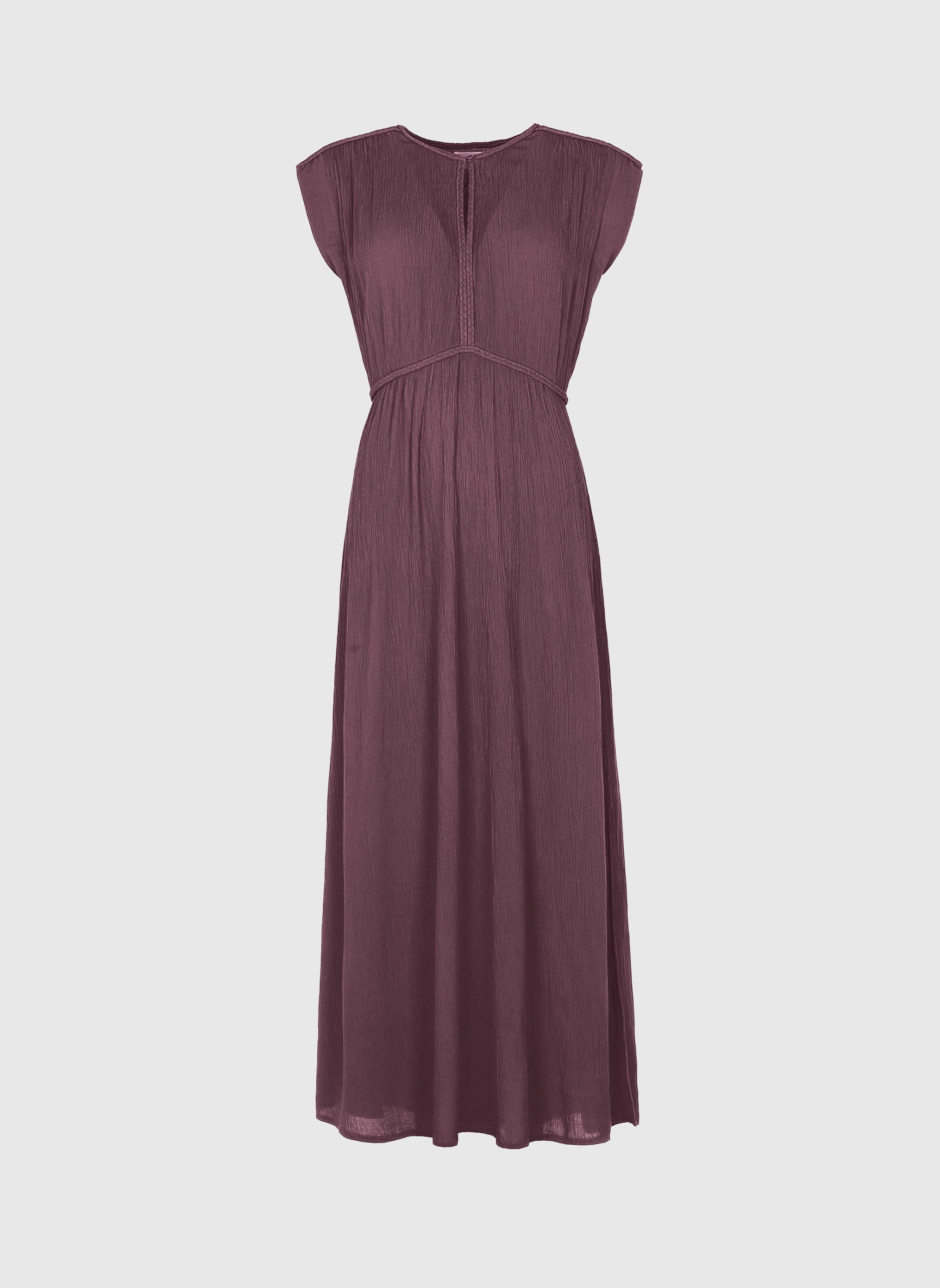 ROBE LONGUE OWESTINA raisin