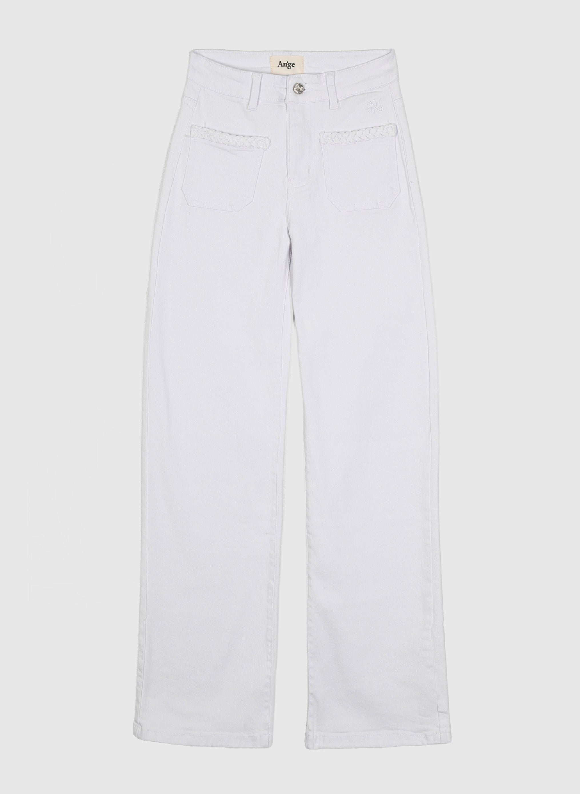 PANTALON PITRESS blanc