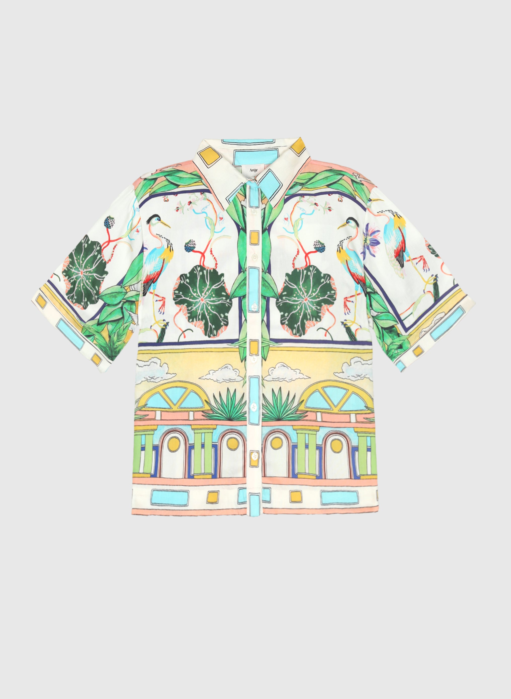 CHEMISE SILVALY naturalia ciel