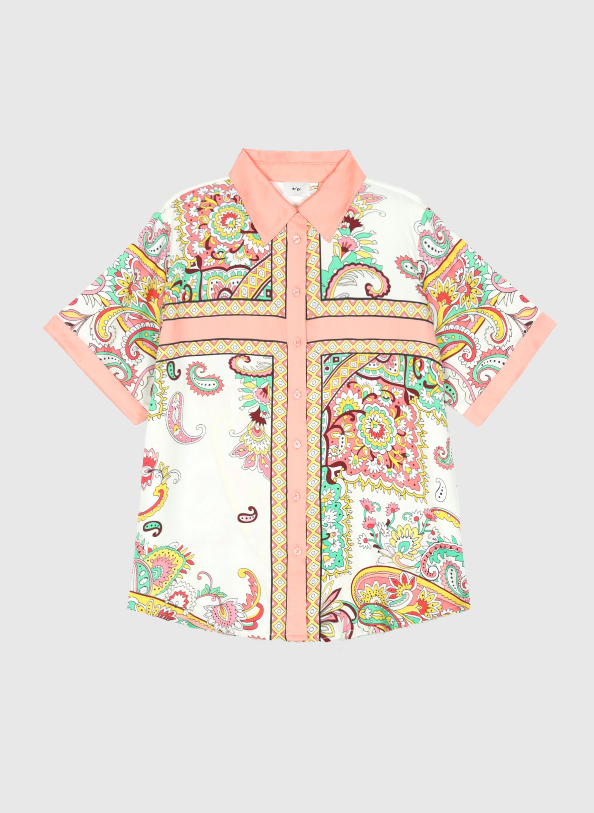 CHEMISE SILVANA jelame rose