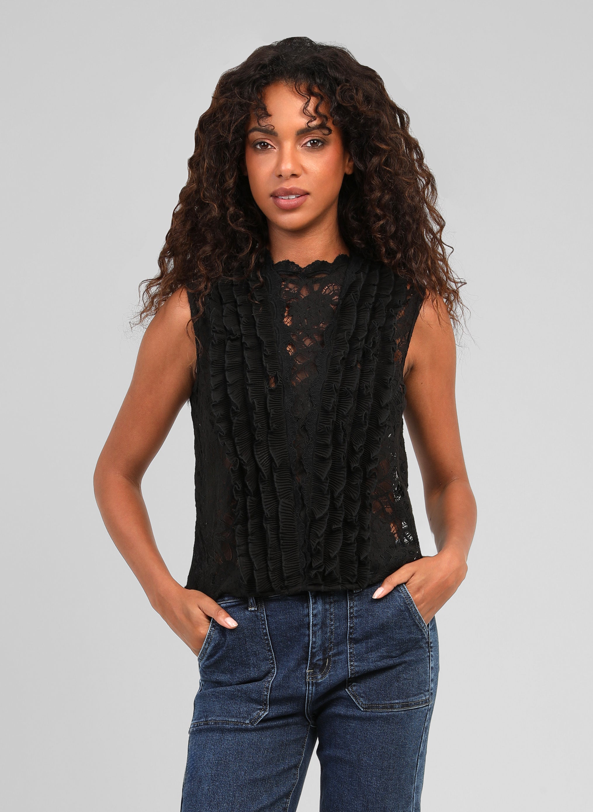 TOP SOLIMA noir