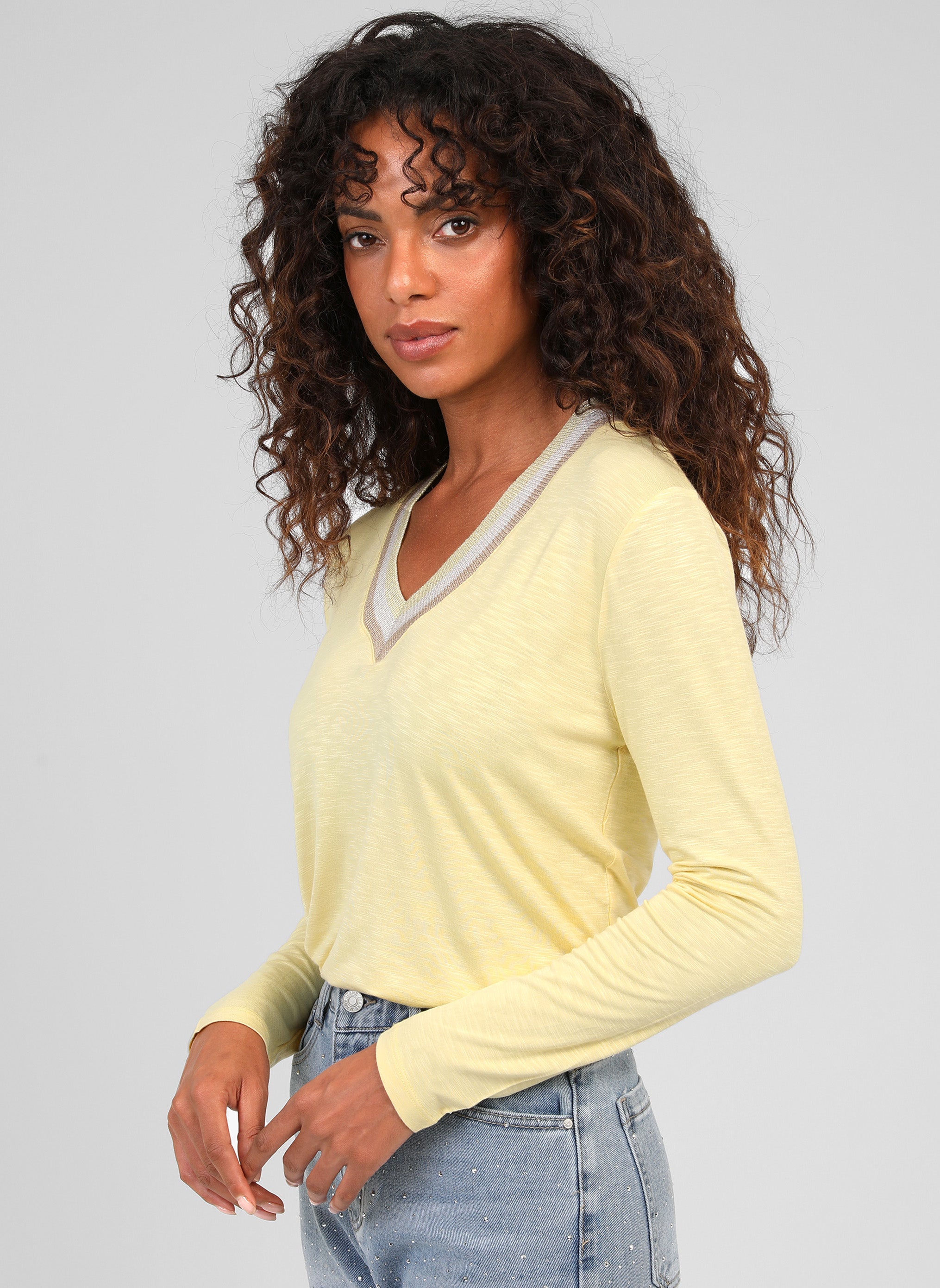 T-SHIRT TONGALI paille