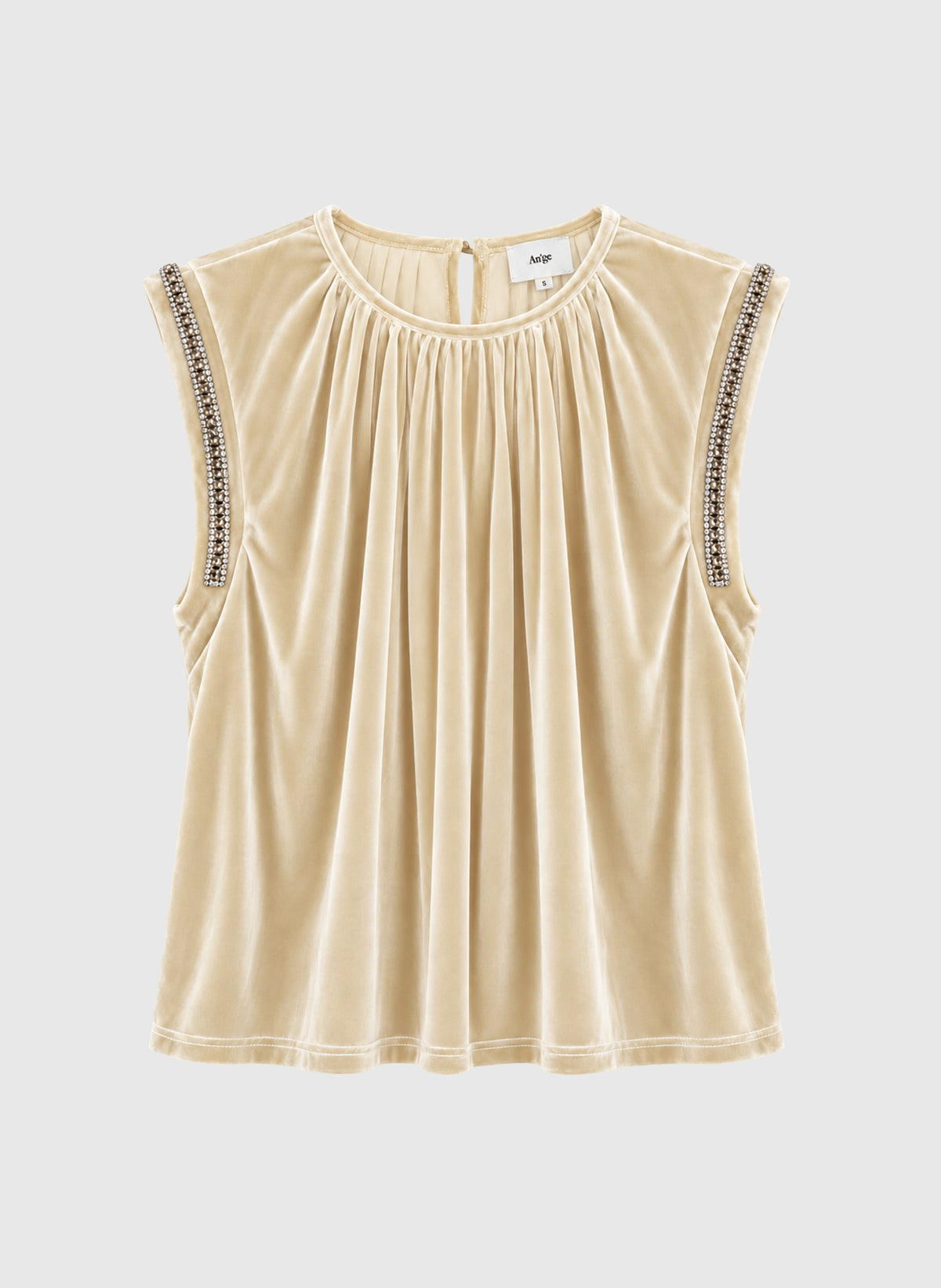 DEBARDEUR AMELINA blanc casse
