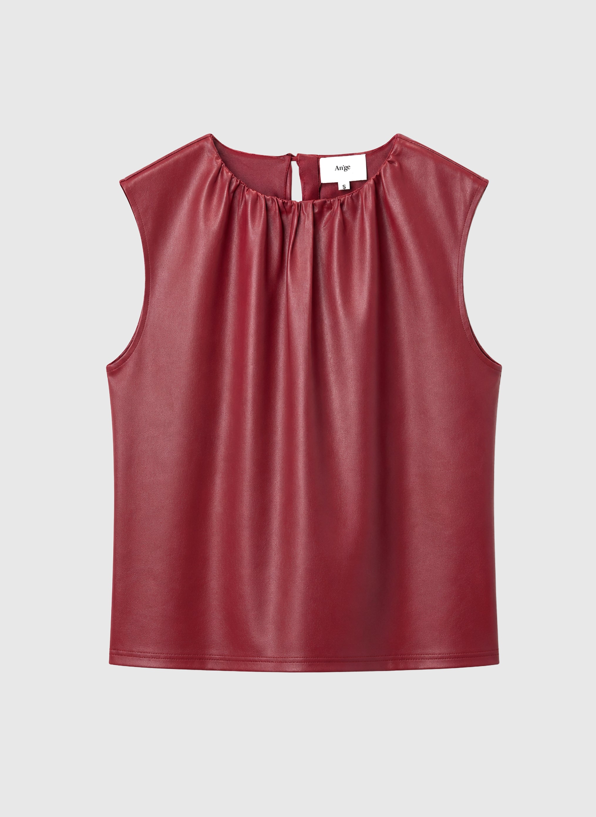 CAMISETA SIN MANGAS ARIETTA roja