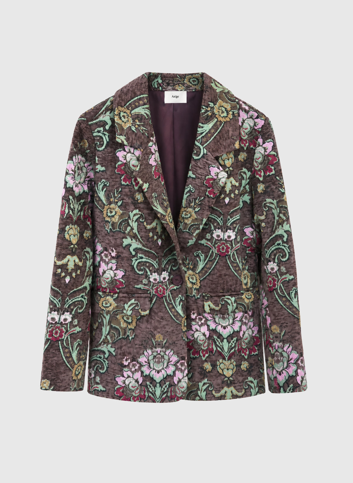 VESTE HARLEMY marron
