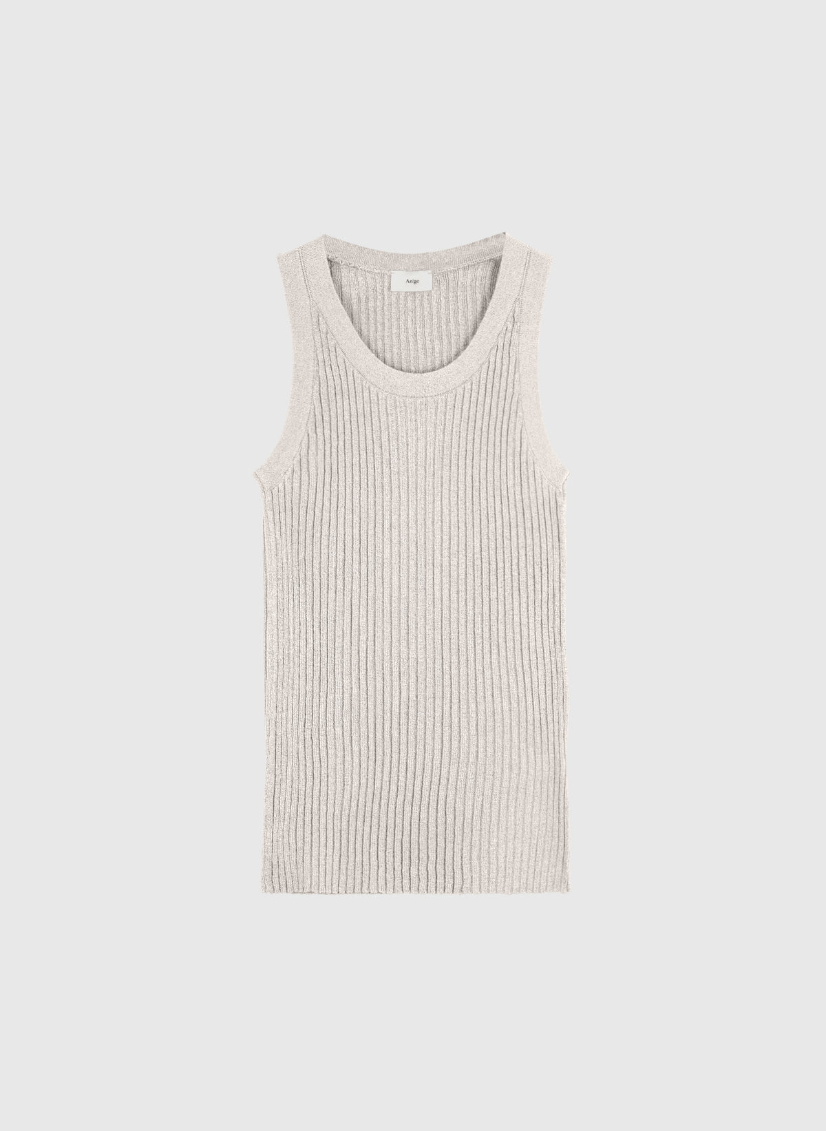 CAMISETA SIN MANGAS LAYA color natural